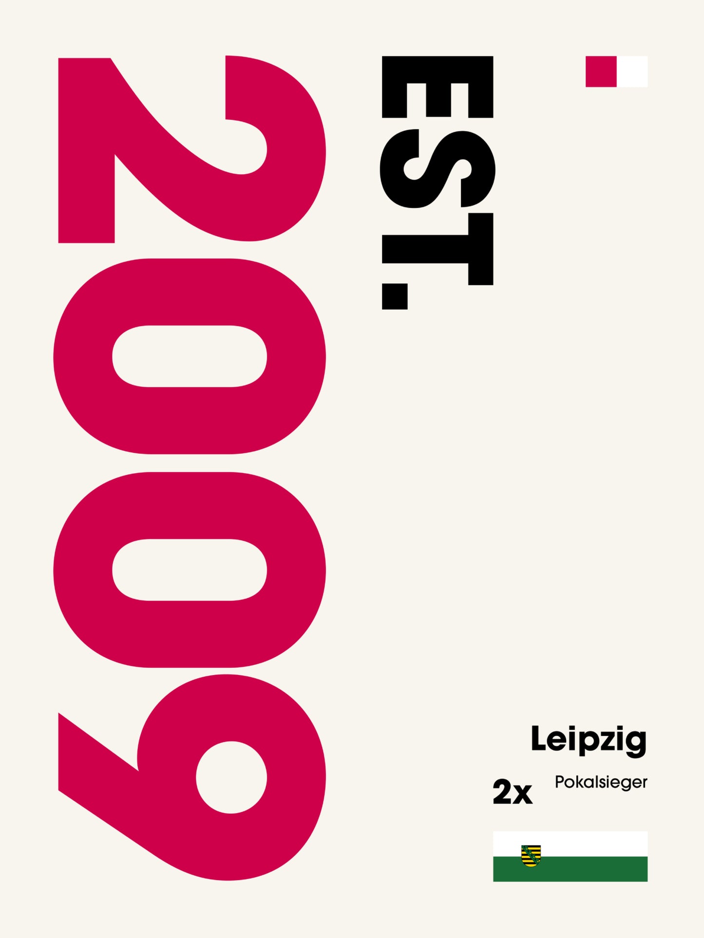 Leipzig - "Established" Fußballposter