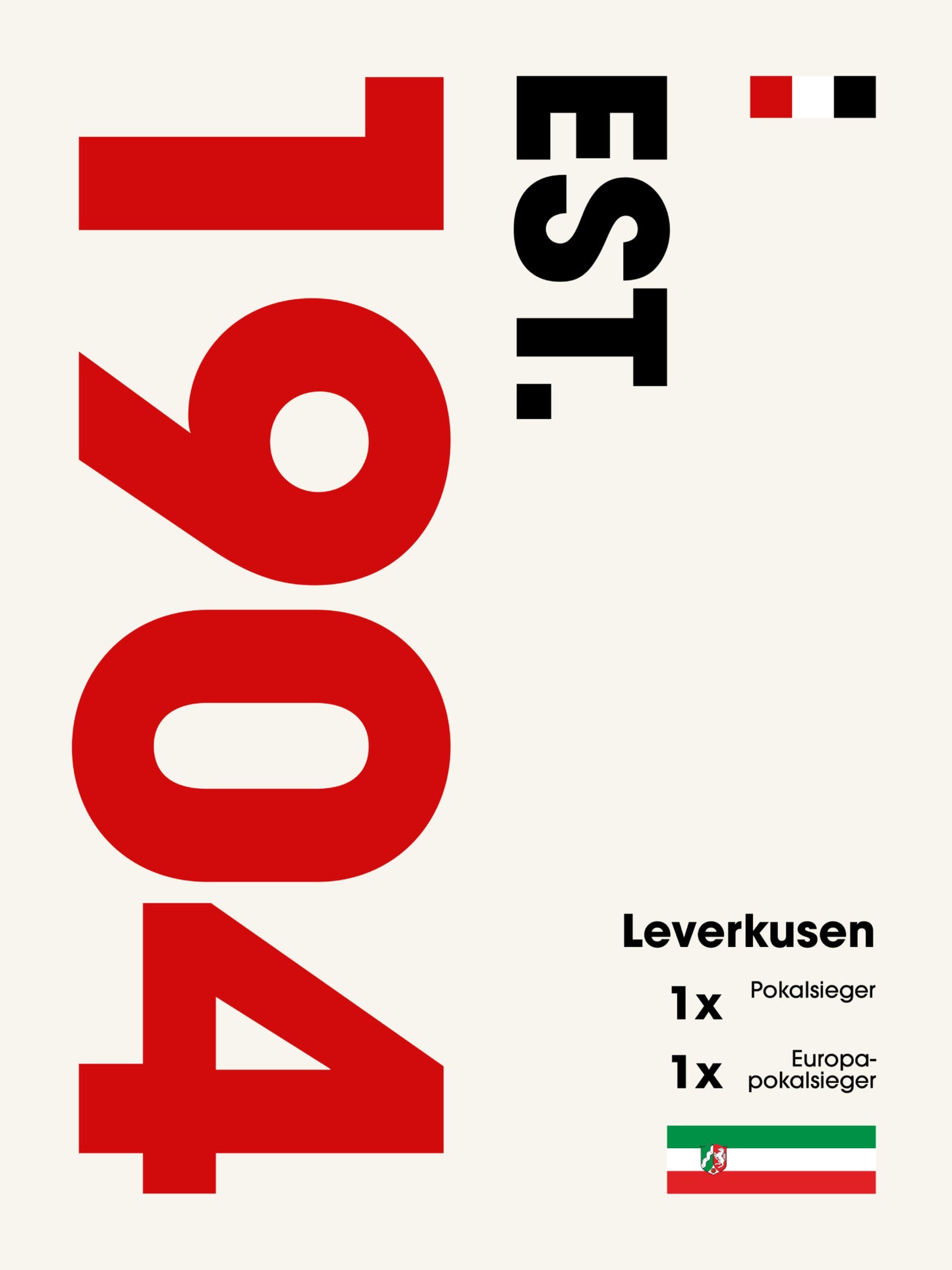 Leverkusen - "Established" Fußballposter