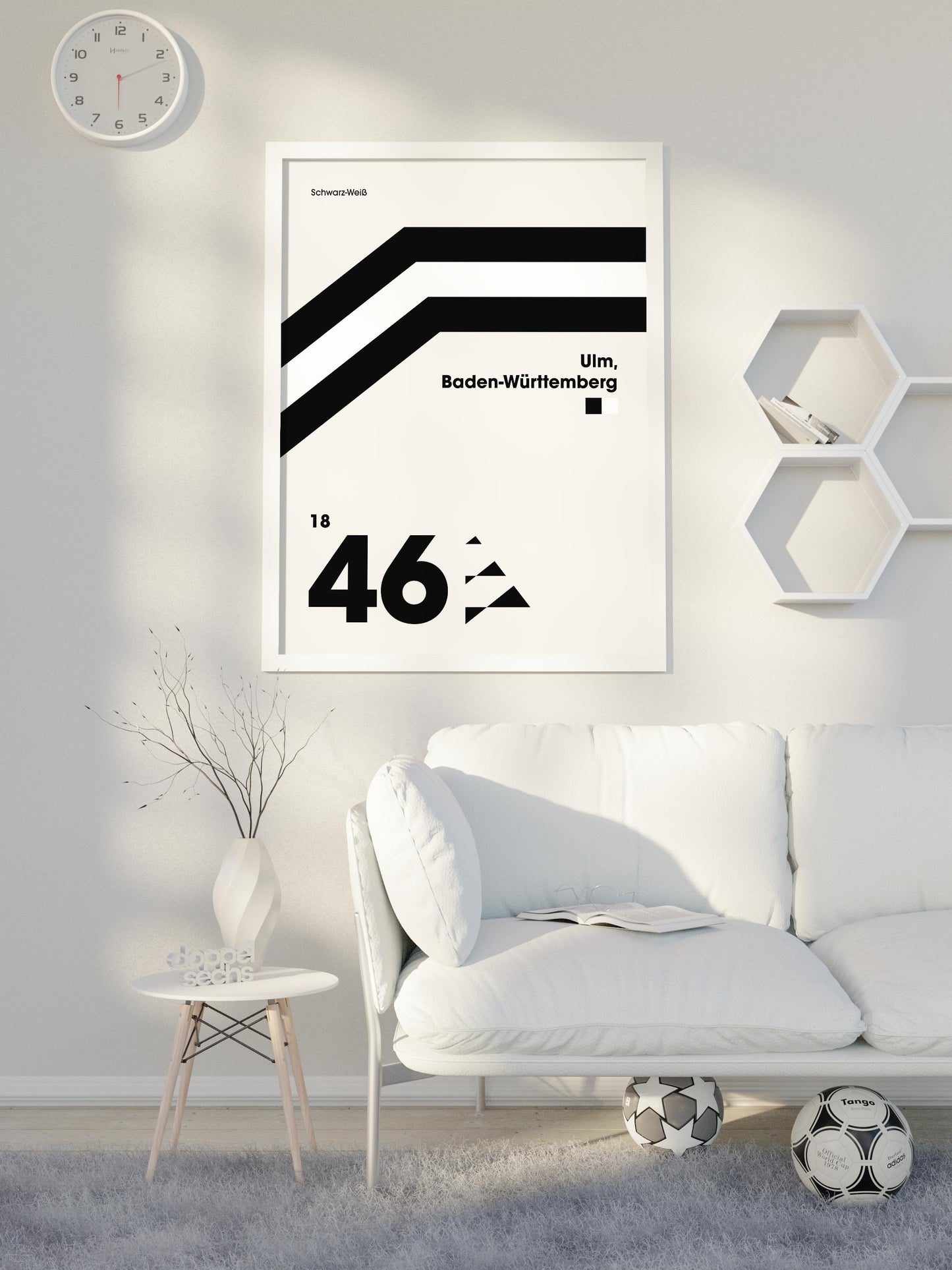 Ulm - "Heritage" Fußballposter