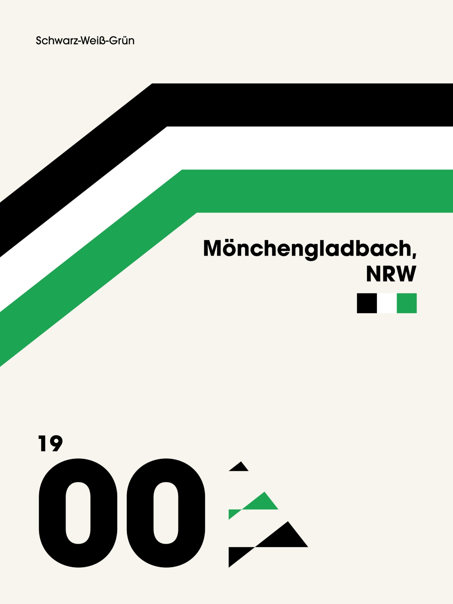Gladbach - "Heritage" Fußballposter