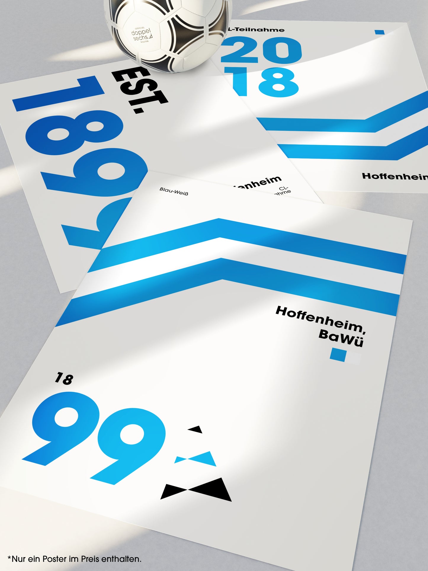 Hoffenheim - "Established" Fußballposter