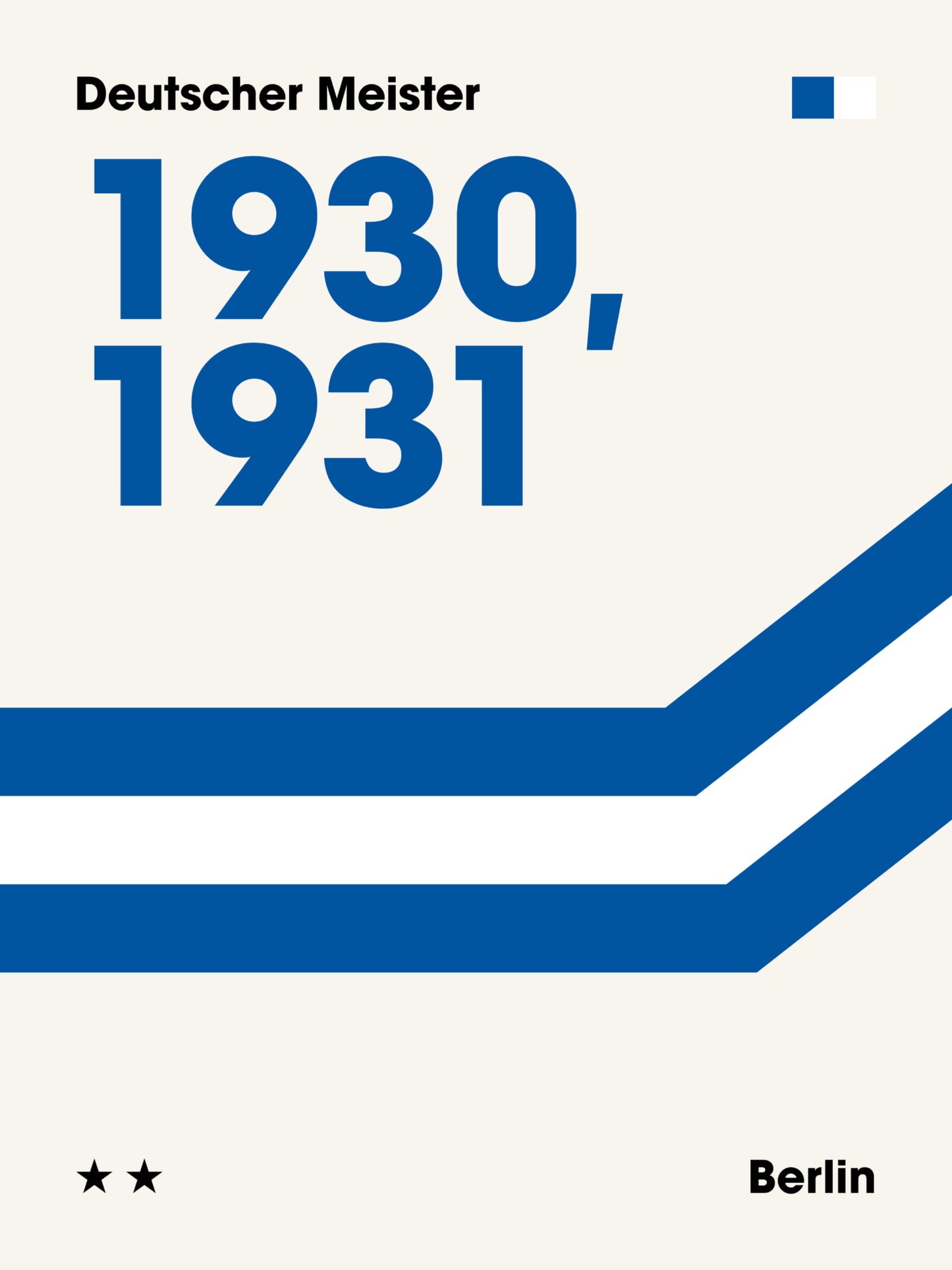 Berlin - "Champions" Fußballposter