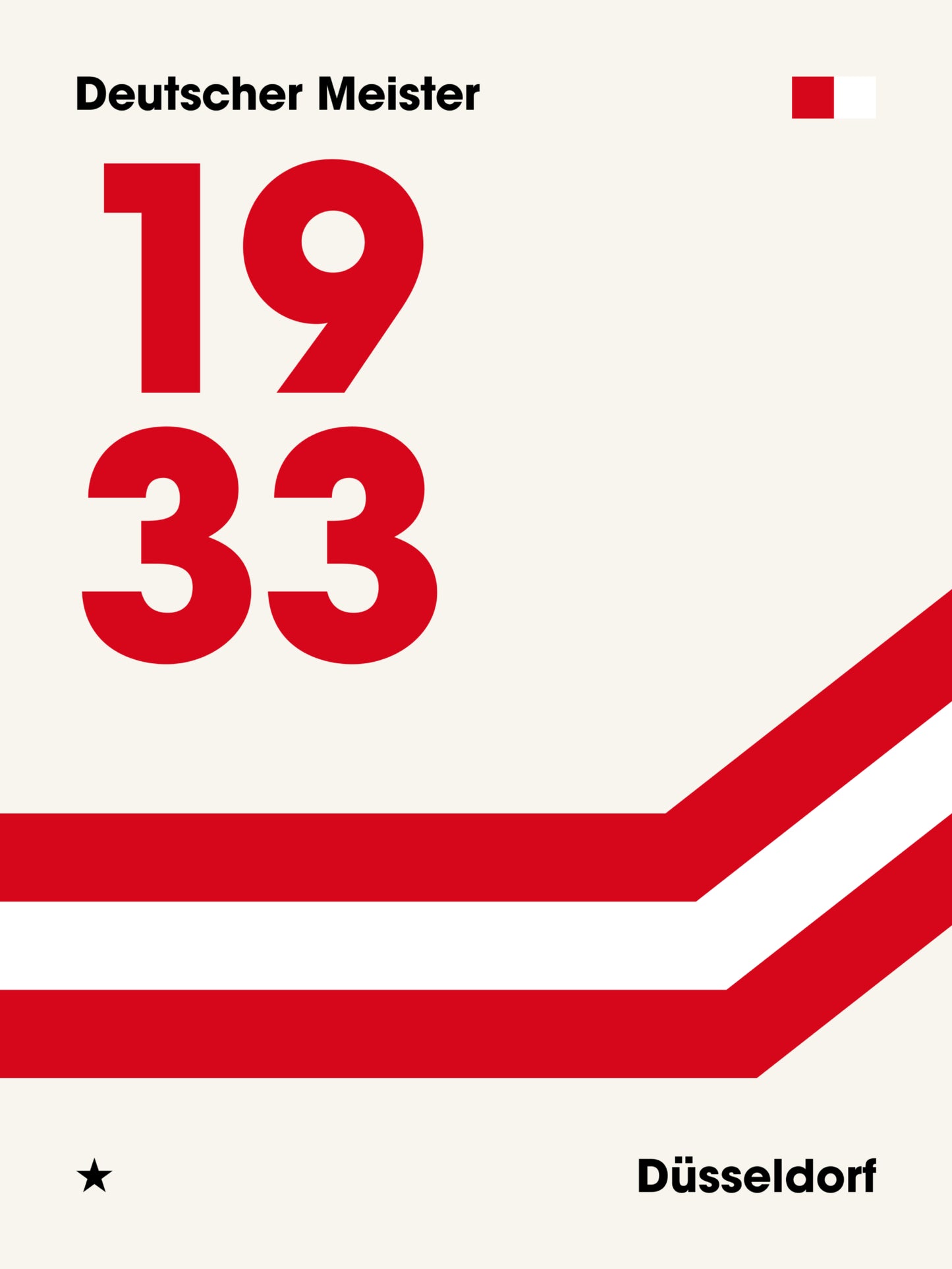 Düsseldorf - "Champions" Fußballposter