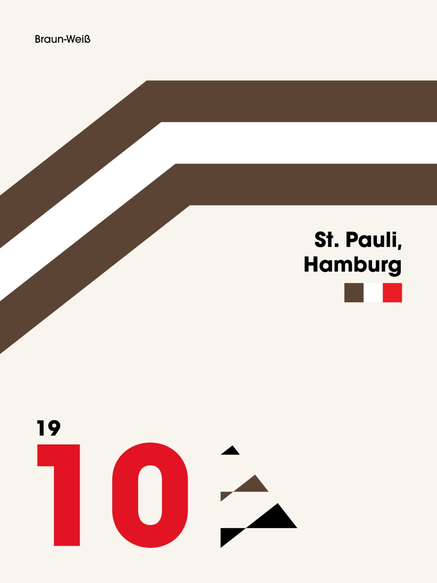 St. Pauli - "Heritage" Fußballposter