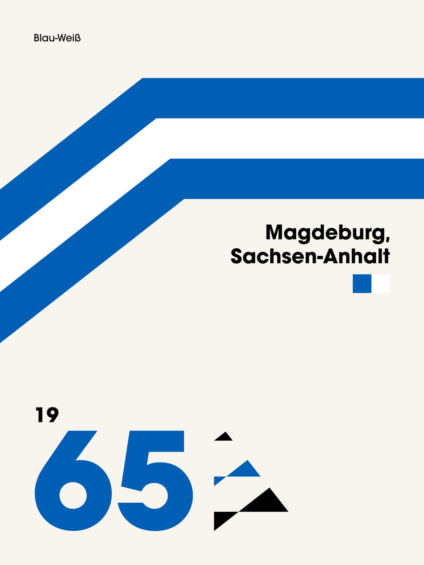 Magdeburg - "Heritage" Fußballposter