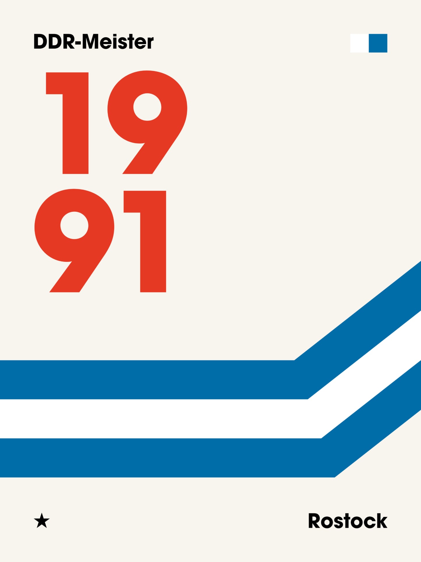 Rostock - "Champions" Fußballposter