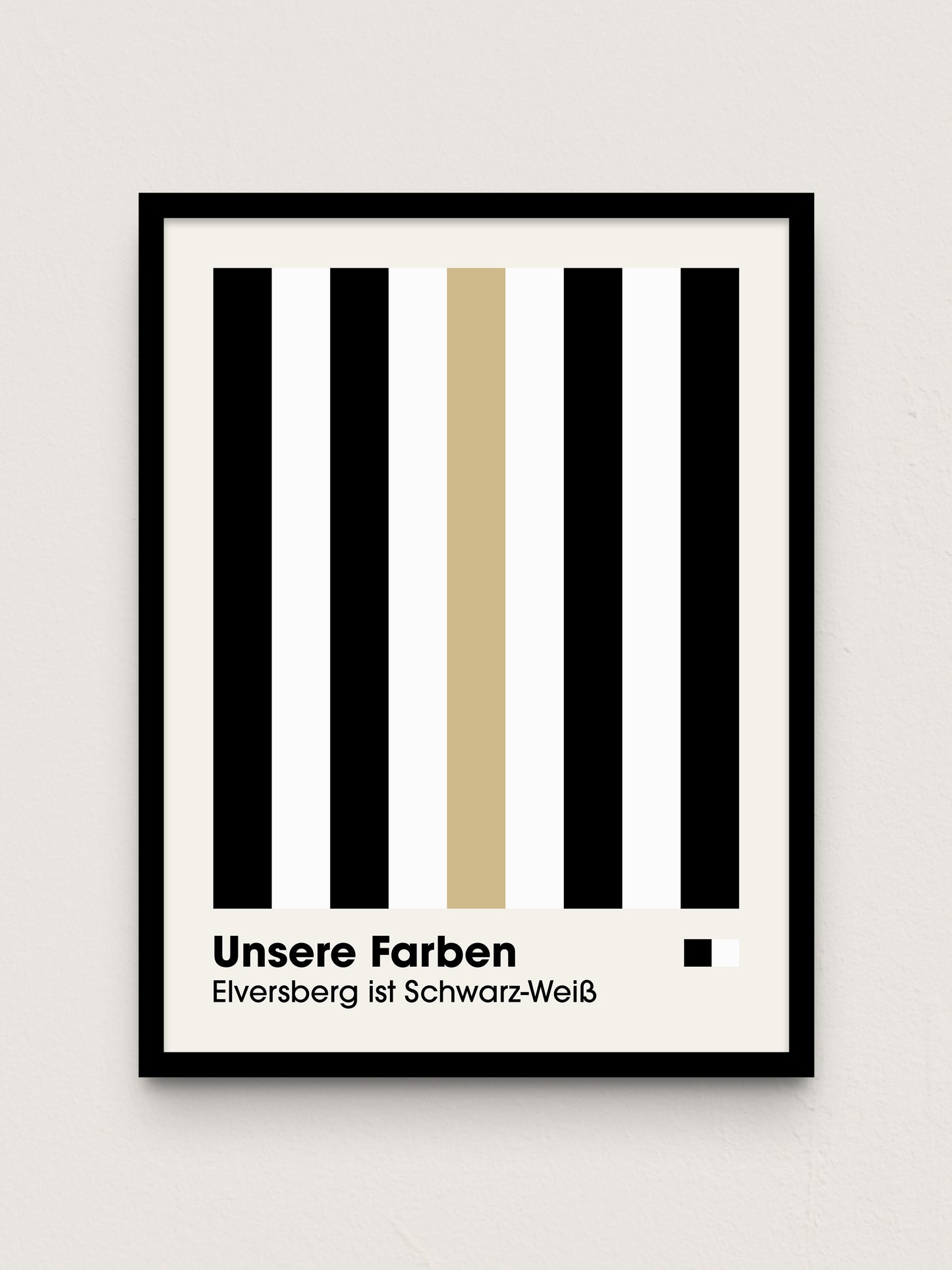 Elversberg - "Farben" Fußballposter