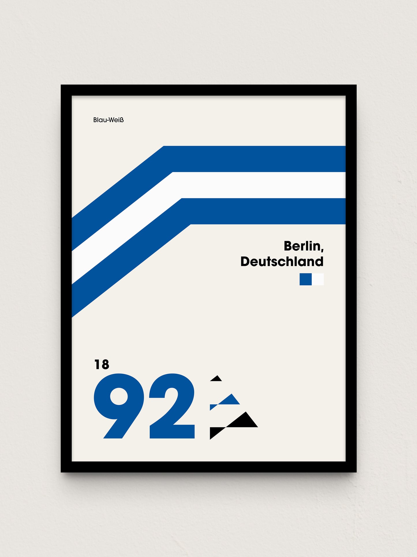 Berlin - "Heritage" Fußballposter