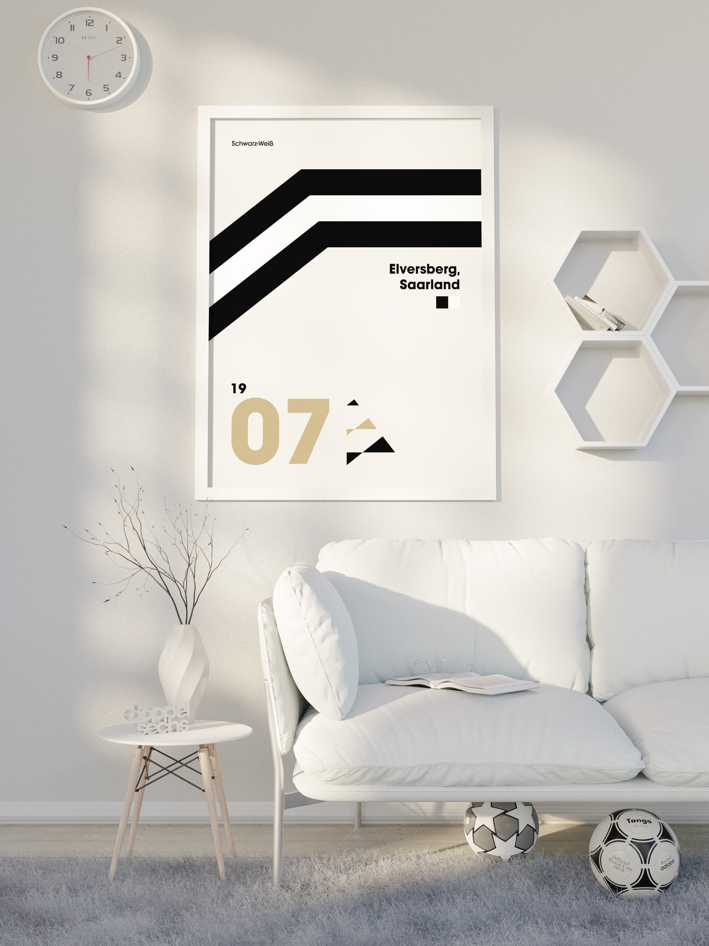 Elversberg - "Heritage" Fußballposter