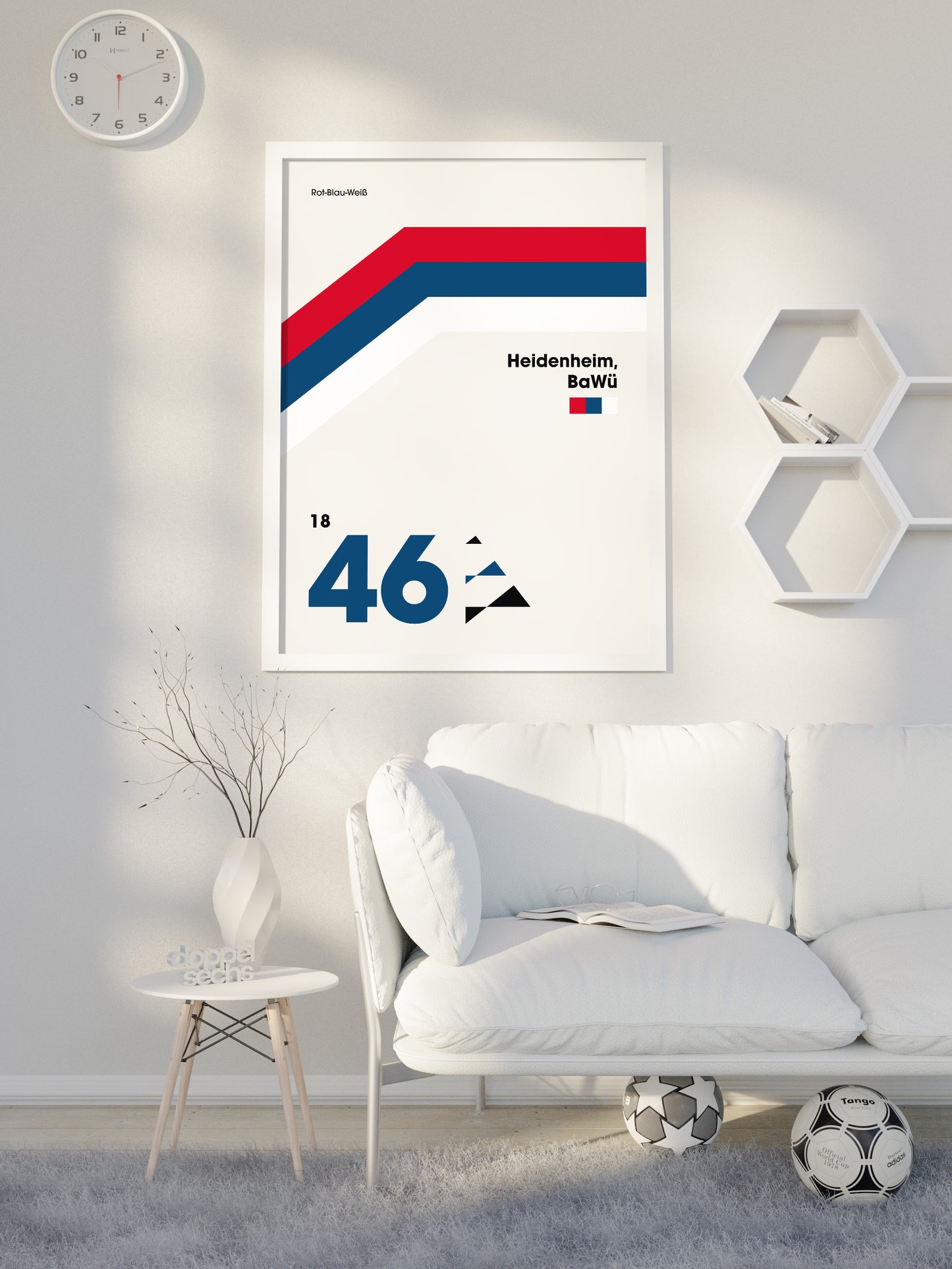 Heidenheim - "Heritage" Fußballposter