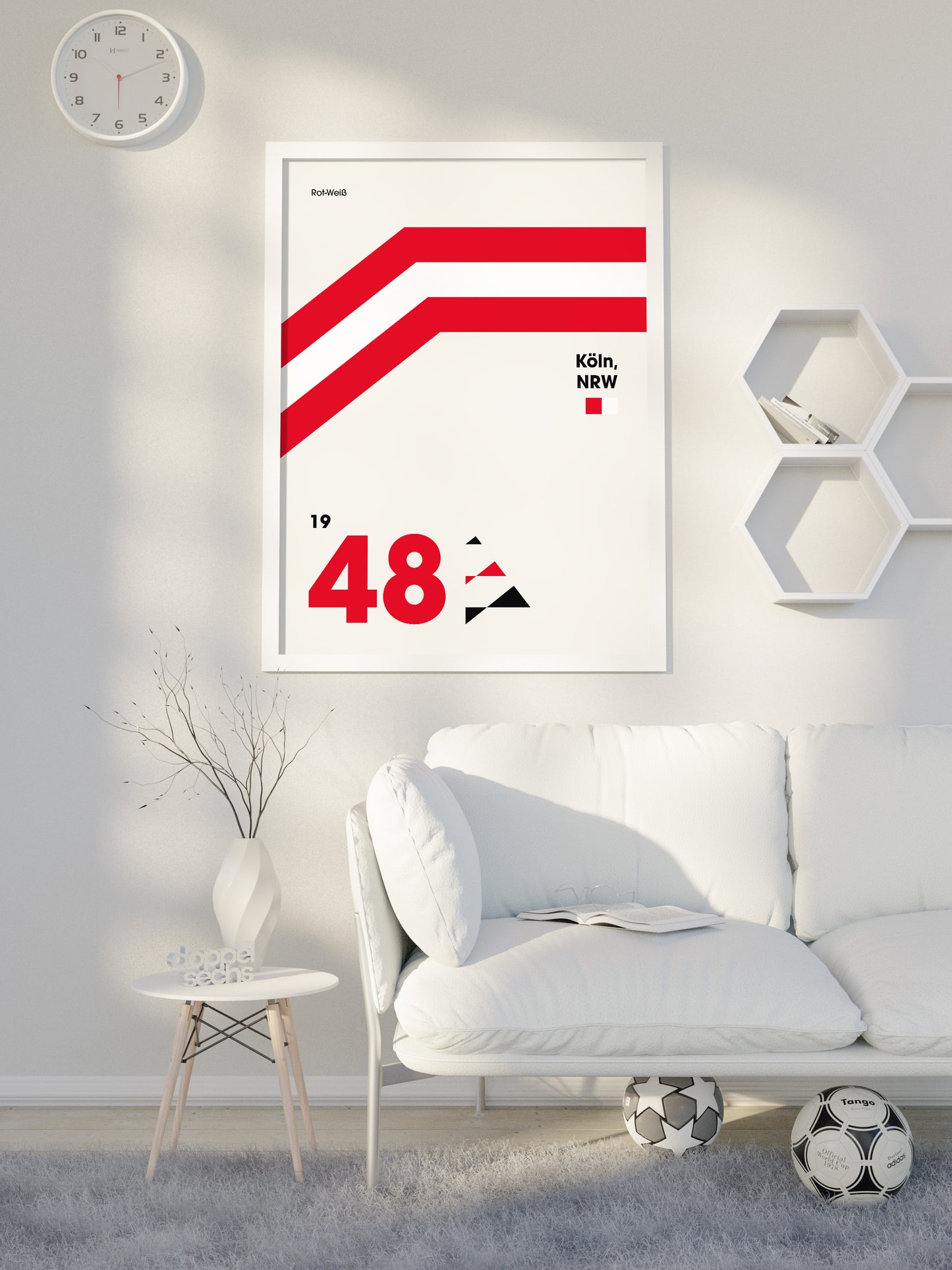 Köln - "Heritage" Fußballposter