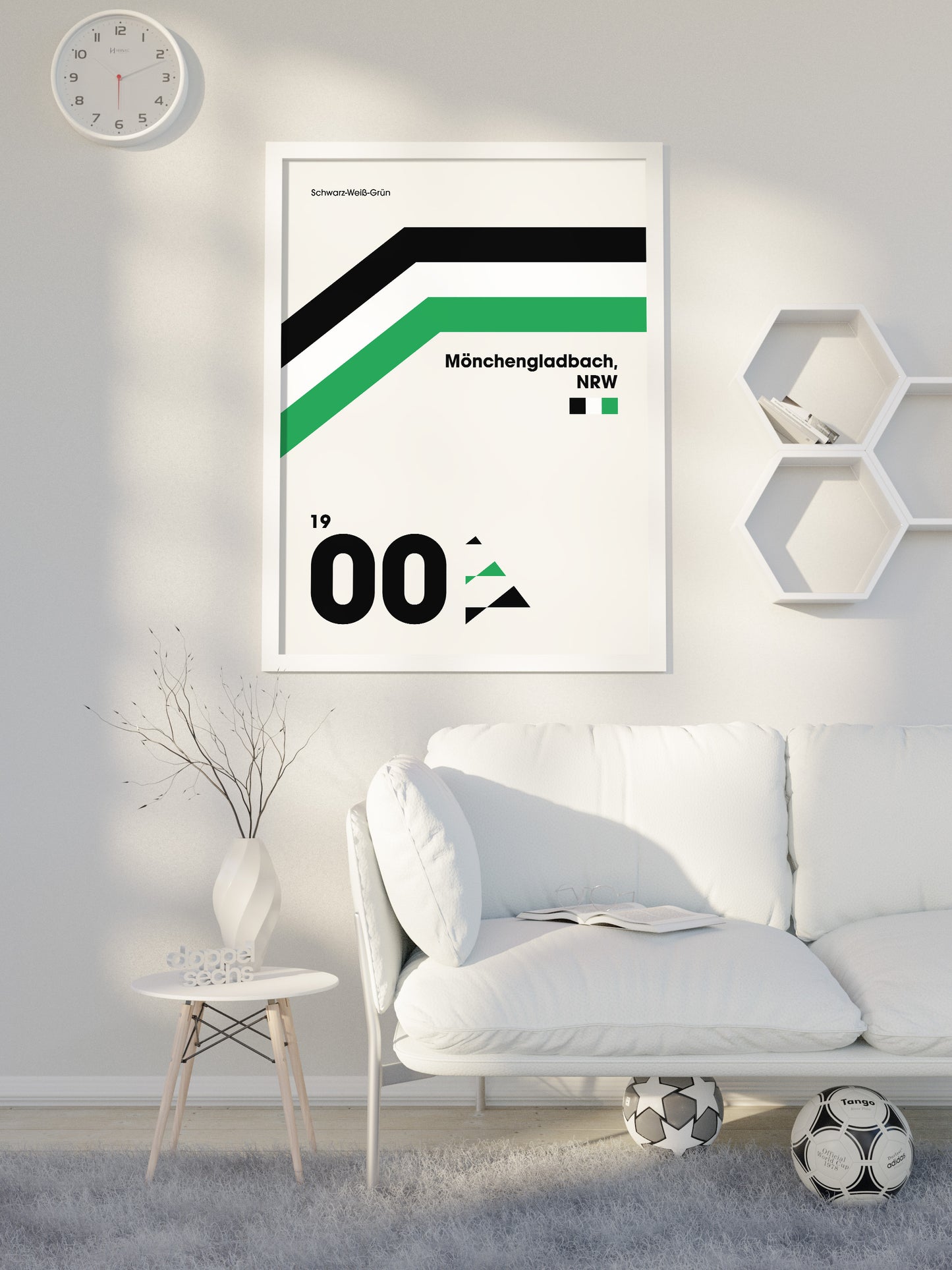 Gladbach - "Heritage" Fußballposter