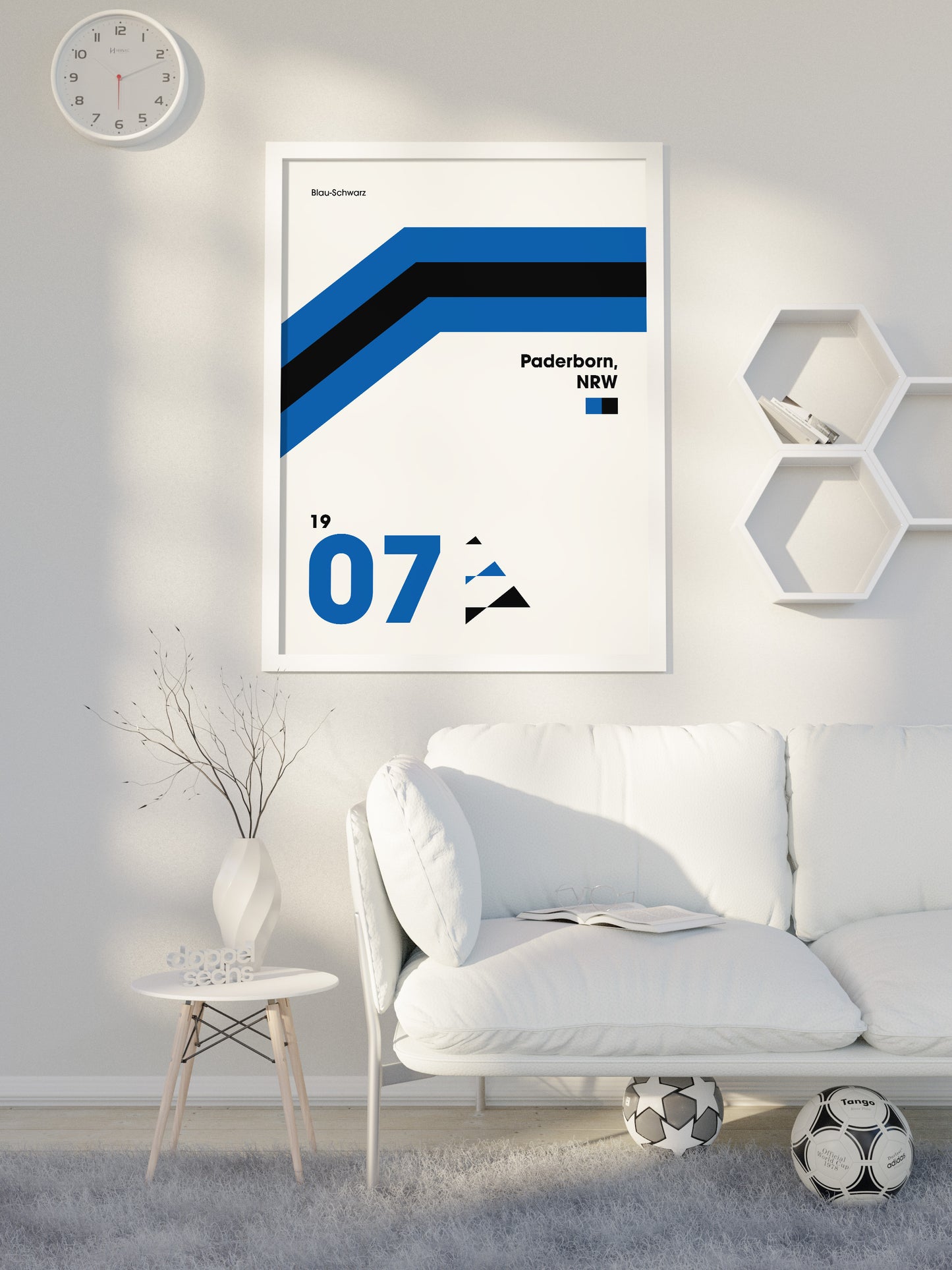 Paderborn - "Heritage" Fußballposter