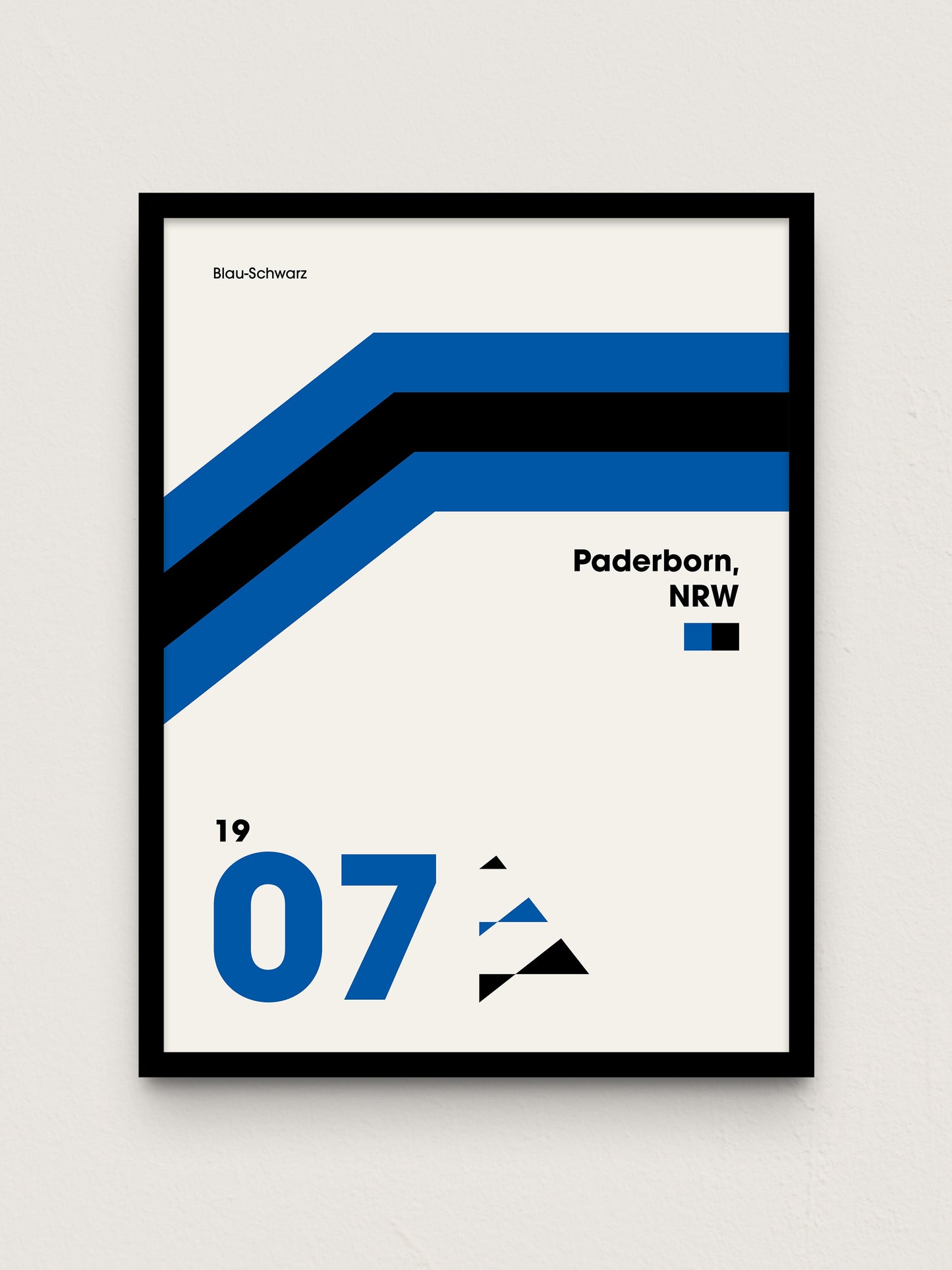 Paderborn - "Heritage" Fußballposter