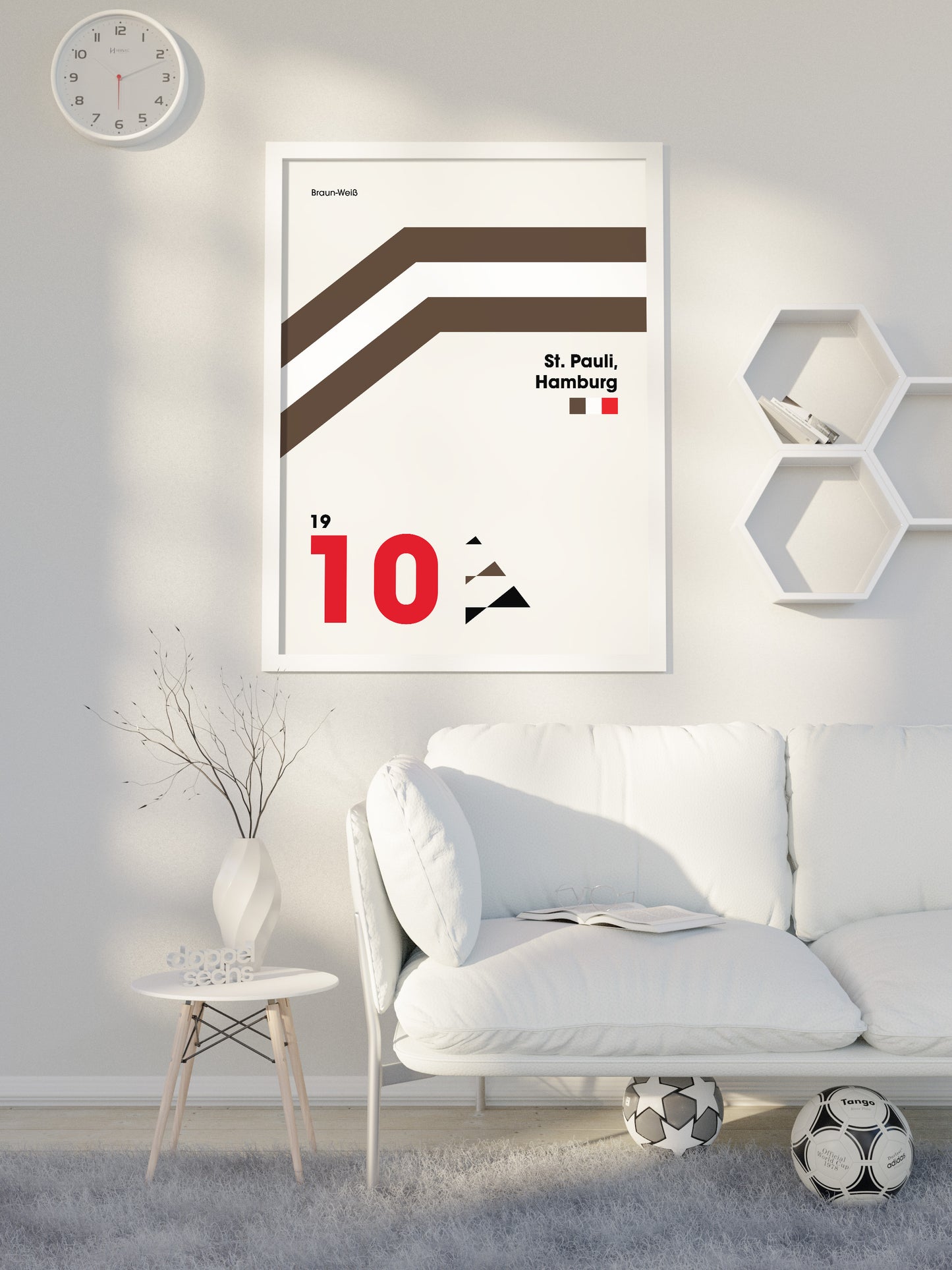 St. Pauli - "Heritage" Fußballposter