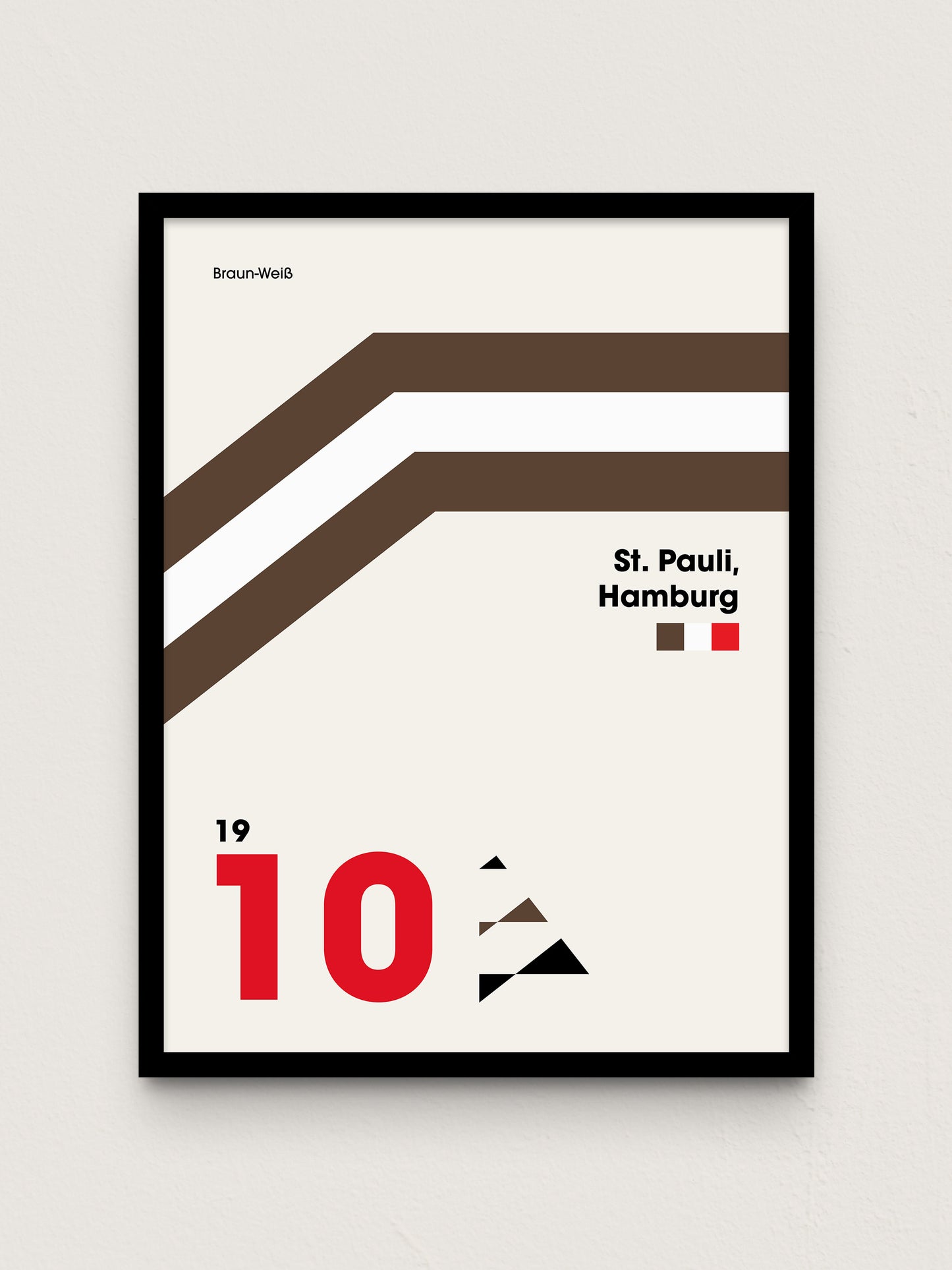 St. Pauli - "Heritage" Fußballposter
