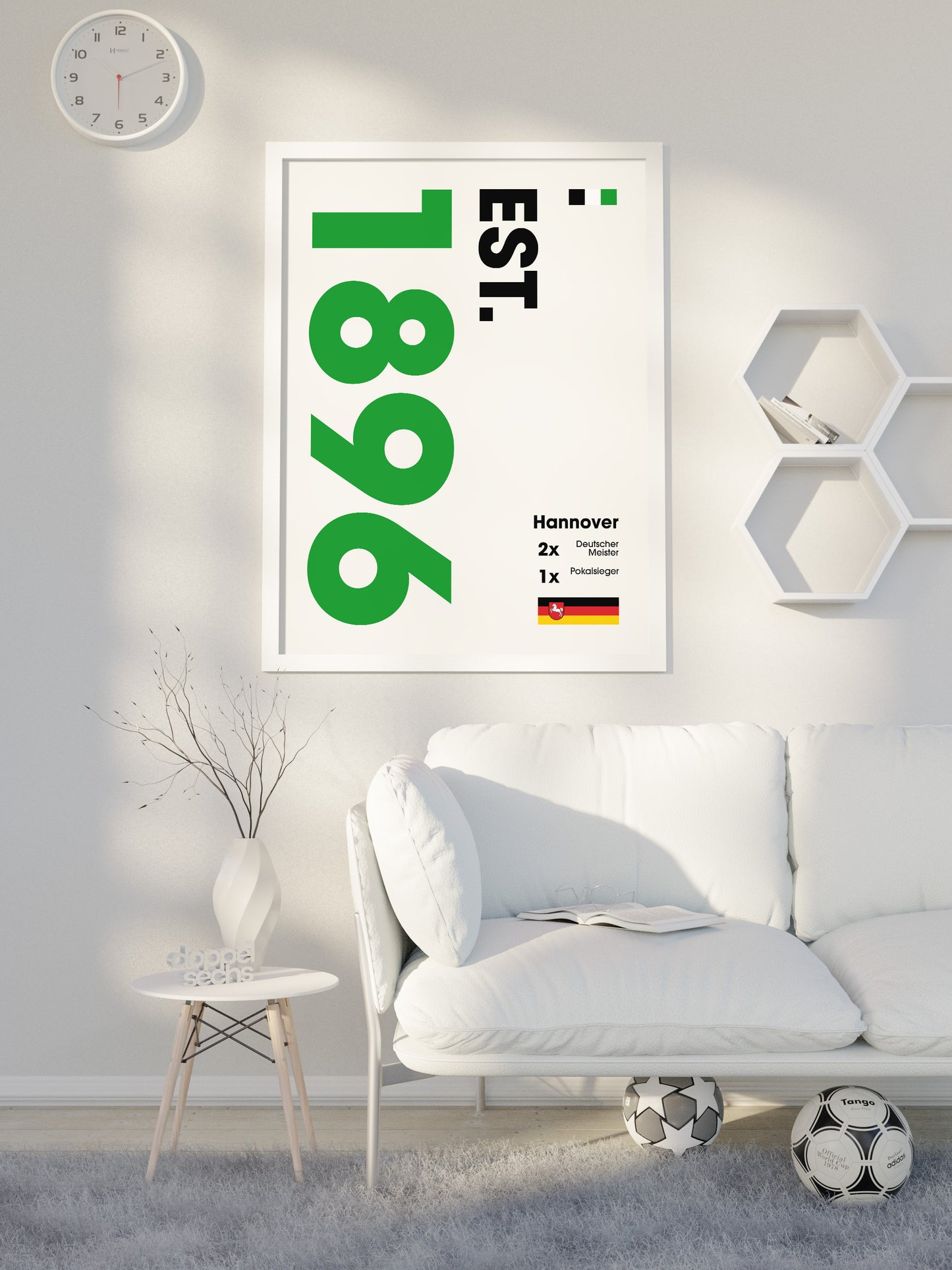 Hannover - "Established" Fußballposter