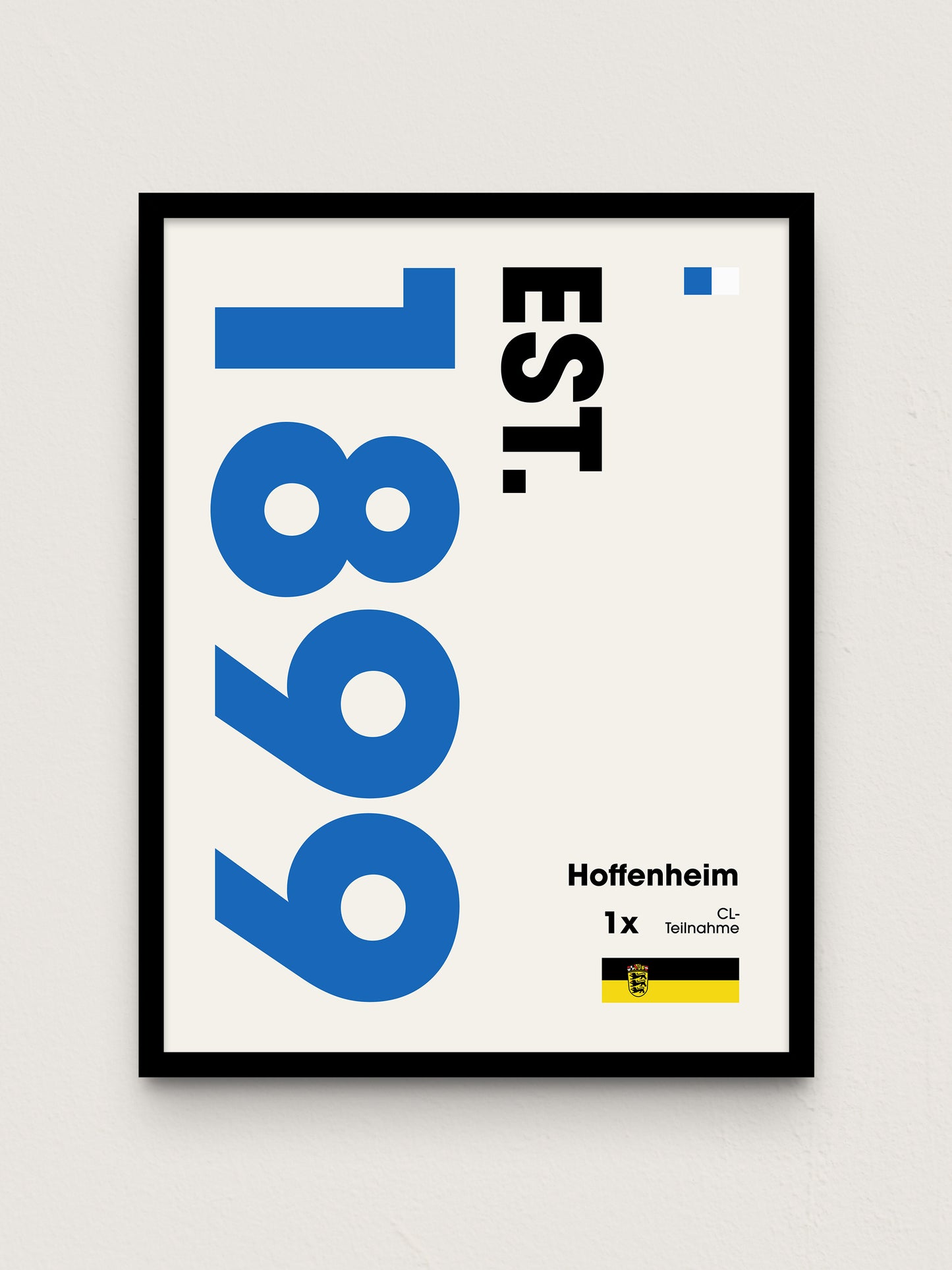 Hoffenheim - "Established" Fußballposter
