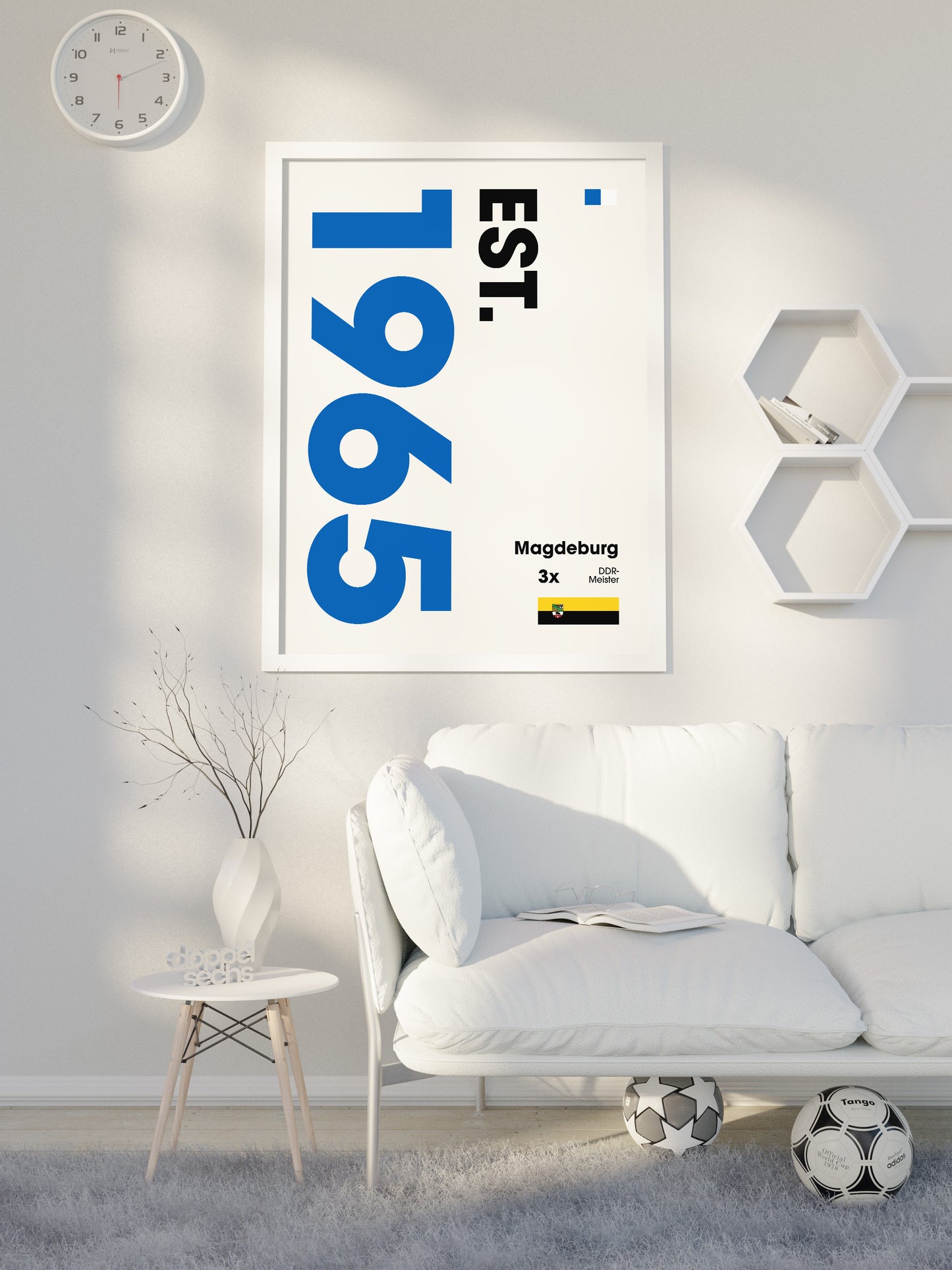 Magdeburg - "Established" Fußballposter