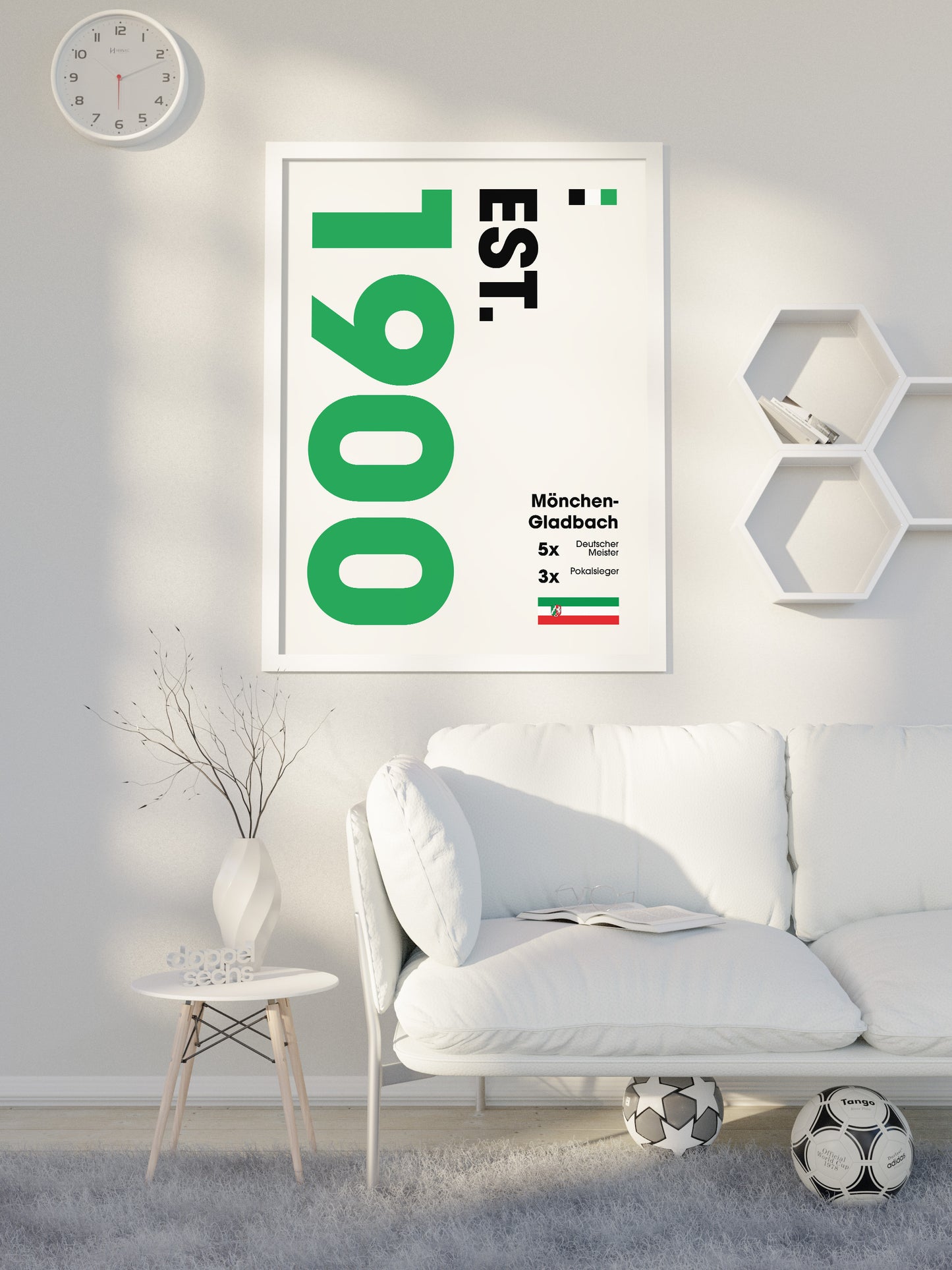 Gladbach - "Established" Fußballposter