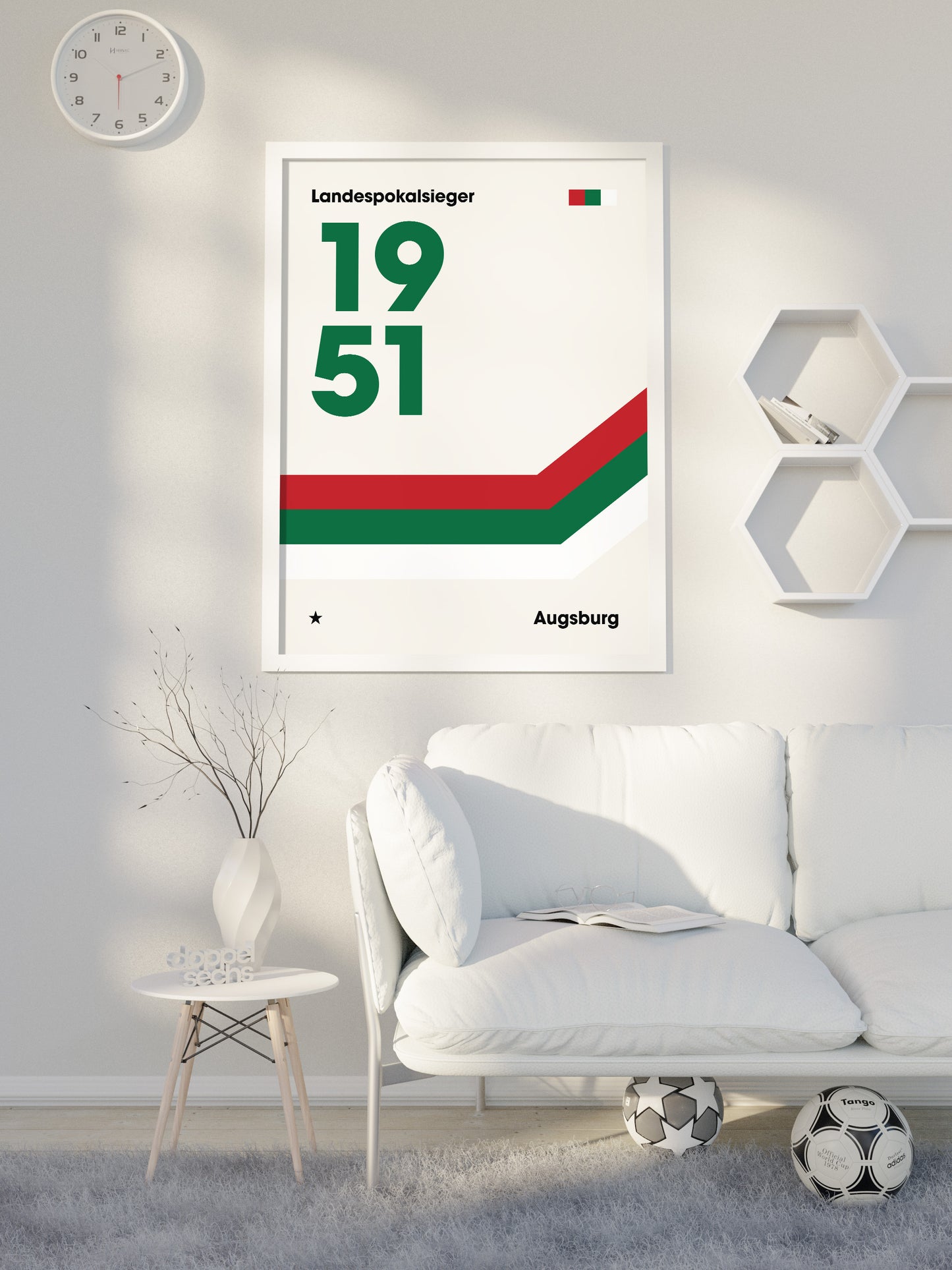Augsburg - "Champions" Fußballposter