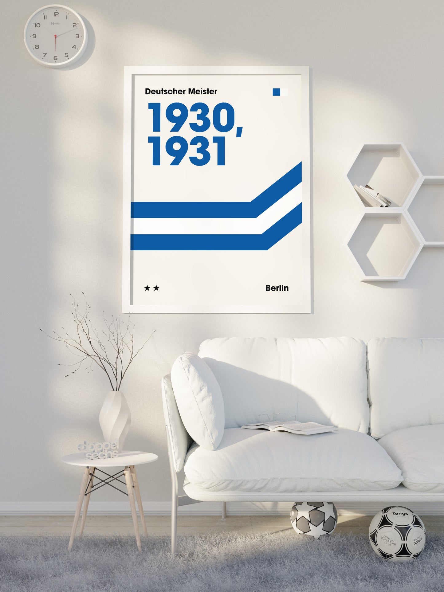 Berlin - "Champions" Fußballposter
