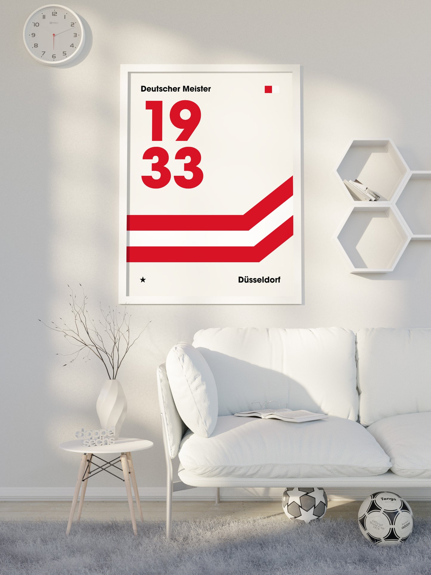Düsseldorf - "Champions" Fußballposter