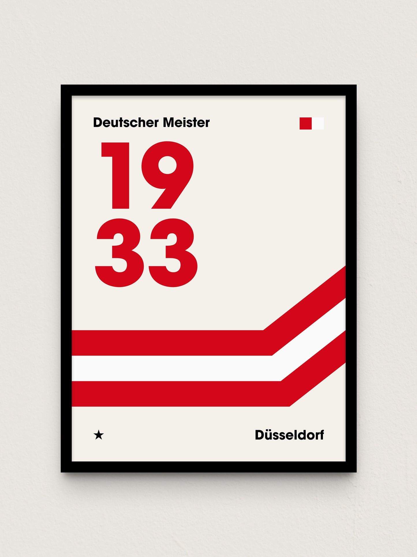 Düsseldorf - "Champions" Fußballposter