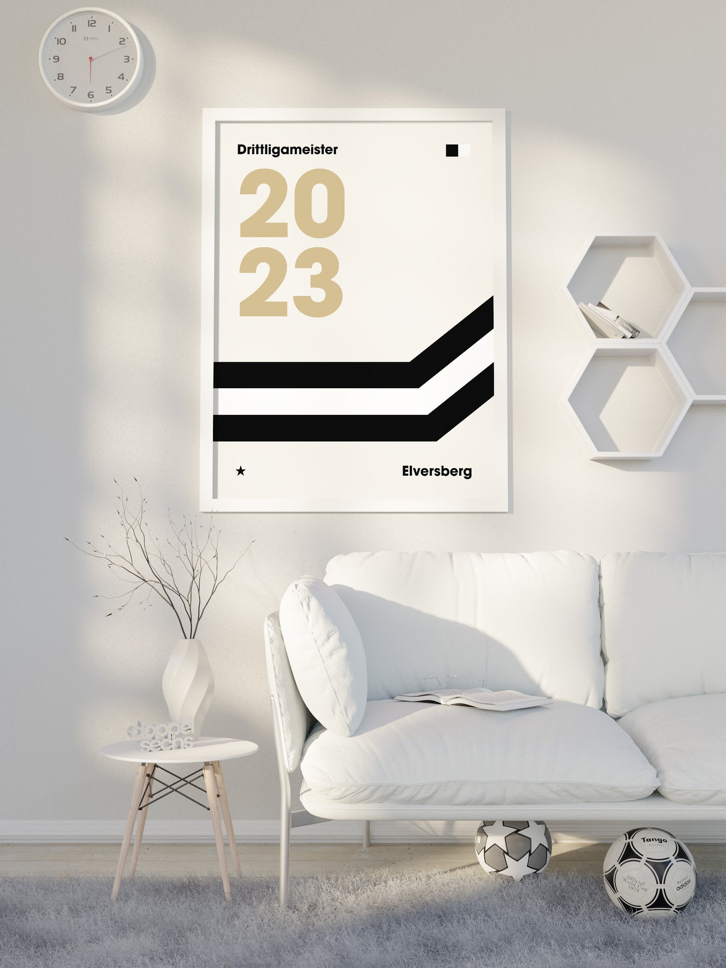 Elversberg - "Champions" Fußballposter