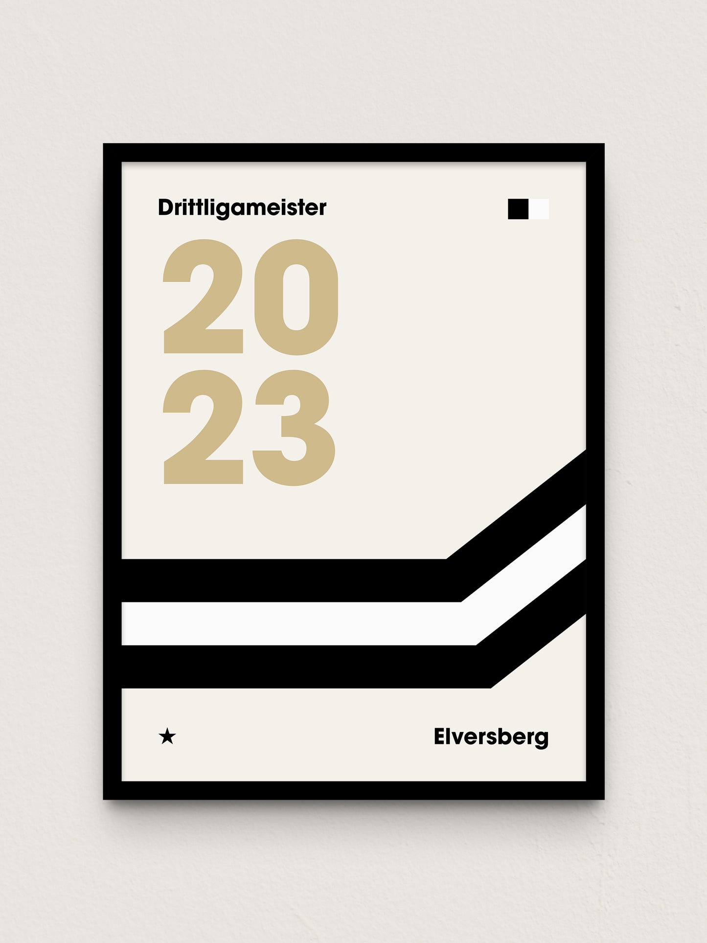 Elversberg - "Champions" Fußballposter