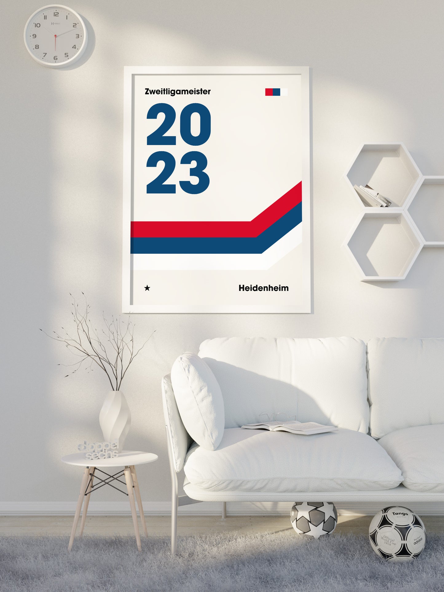 Heidenheim - "Champions" Fußballposter