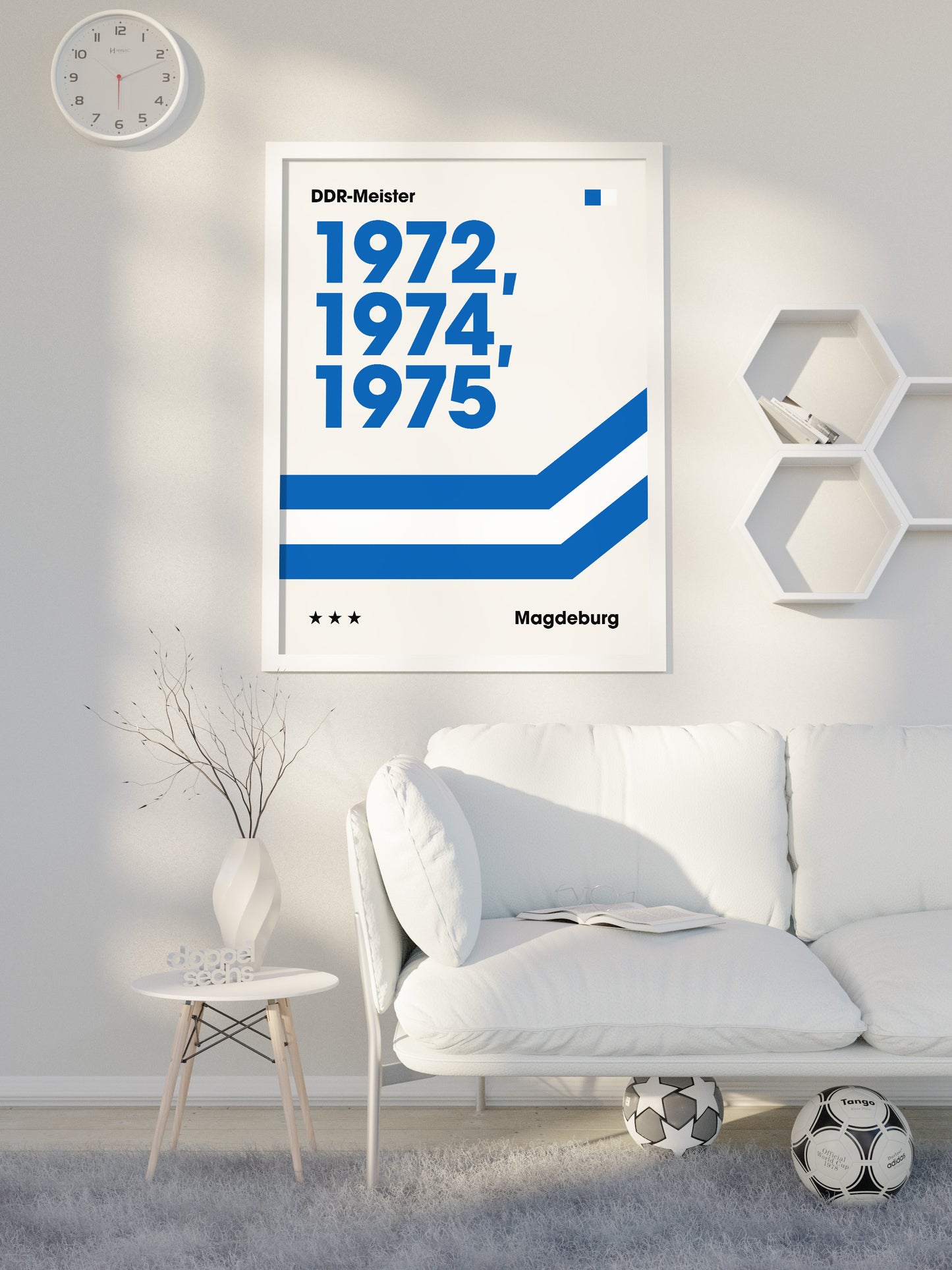 Magdeburg - "Champions" Fußballposter