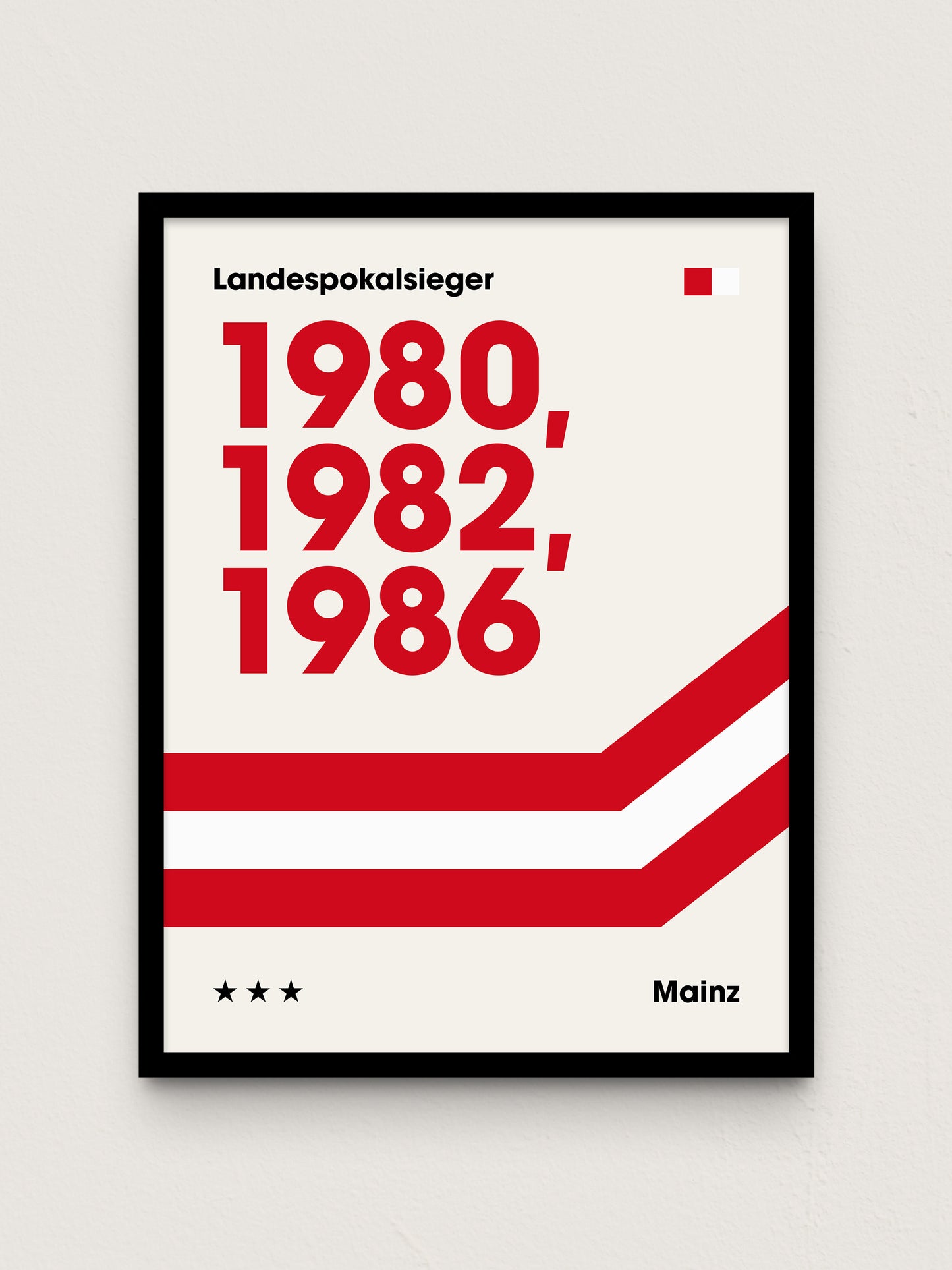 Mainz - "Champions" Fußballposter