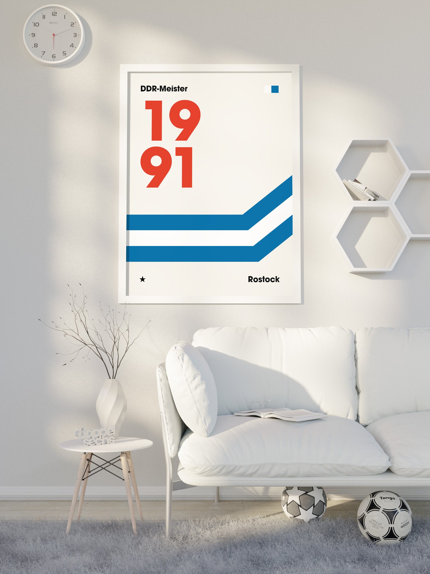 Rostock - "Champions" Fußballposter
