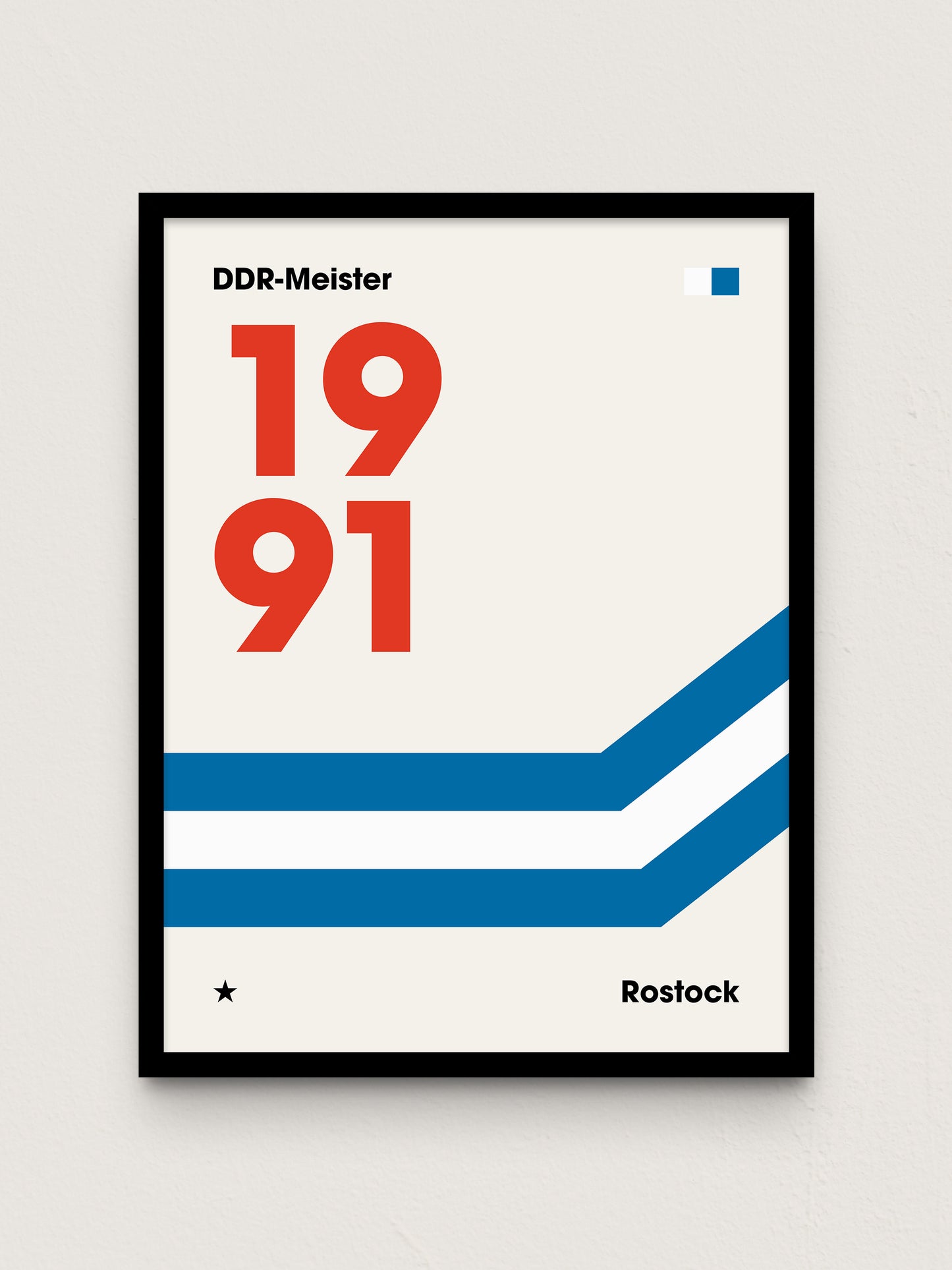 Rostock - "Champions" Fußballposter
