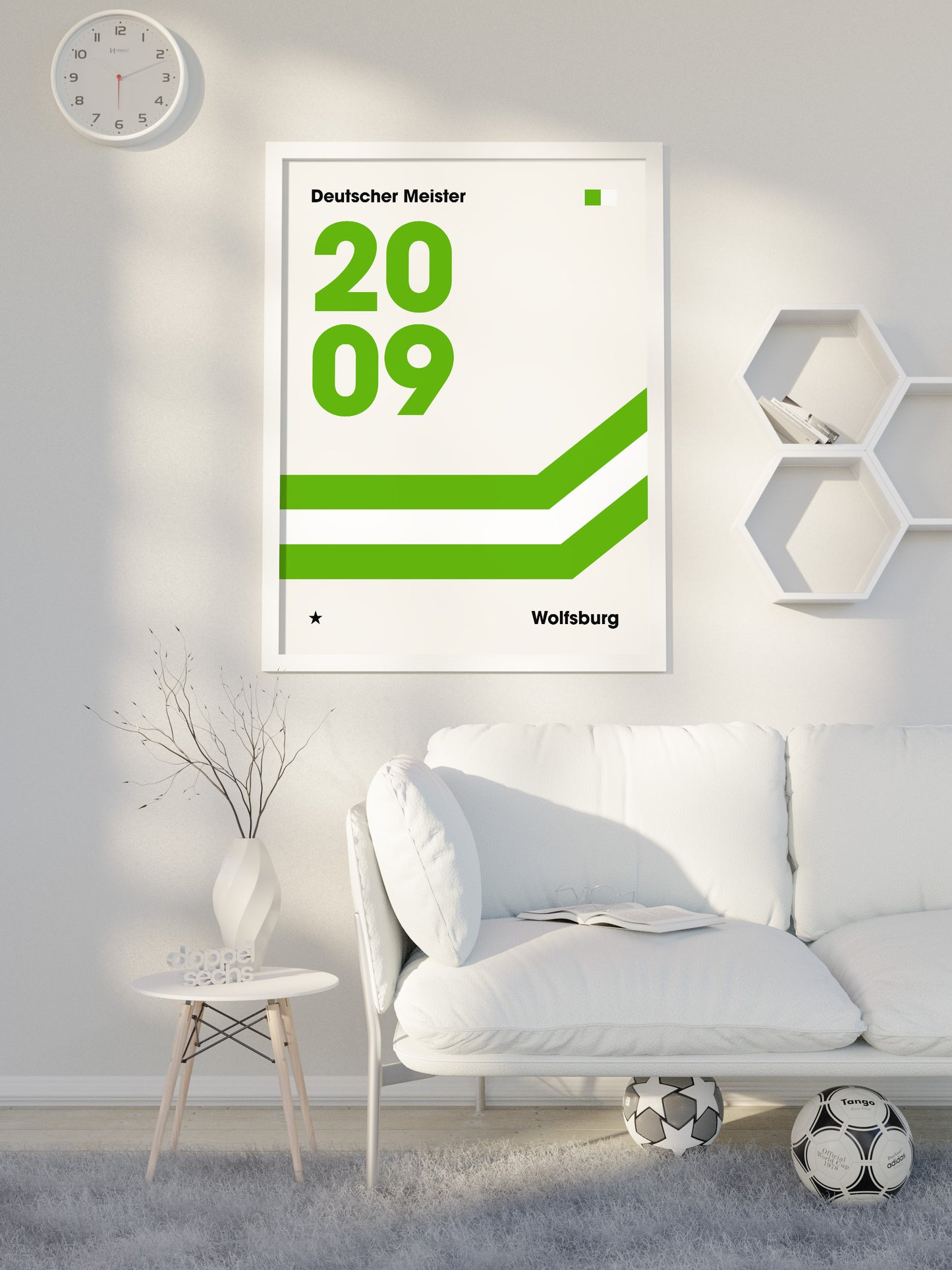 Wolfsburg - "Champions" Fußballposter