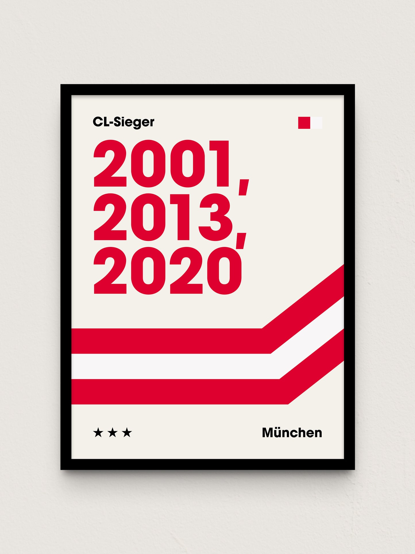 München - "Champions" Fußballposter