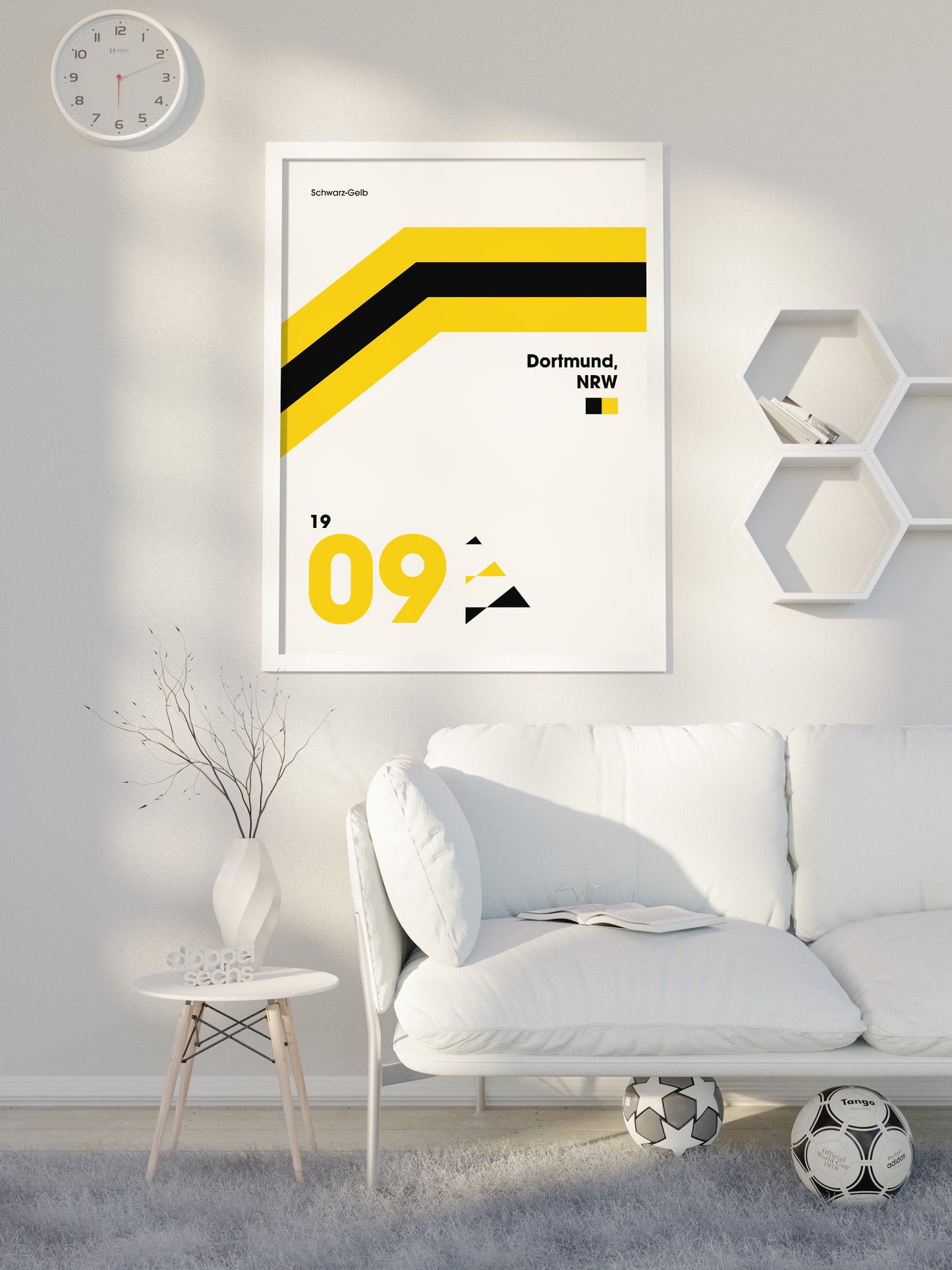 Dortmund - "Heritage" Fußballposter