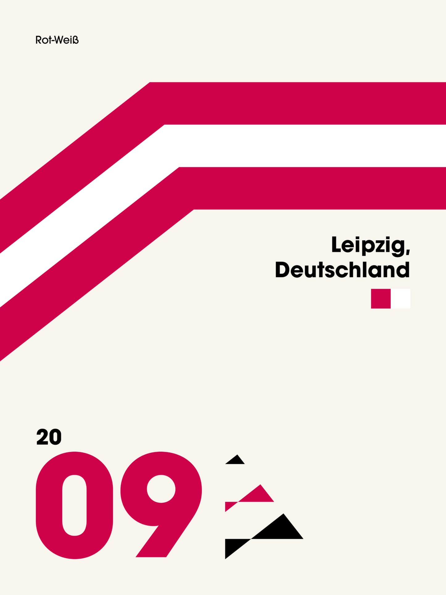 Leipzig - "Heritage" Fußballposter