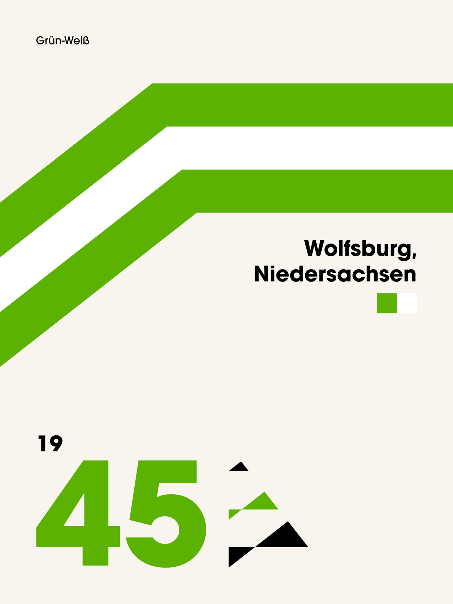 Wolfsburg - "Heritage" Fußballposter