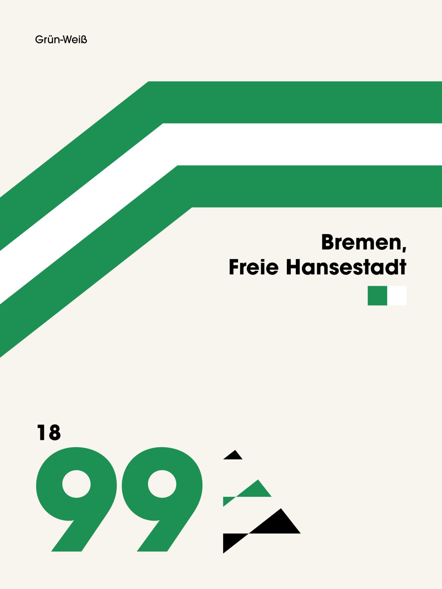 Bremen - "Heritage" Fußballposter