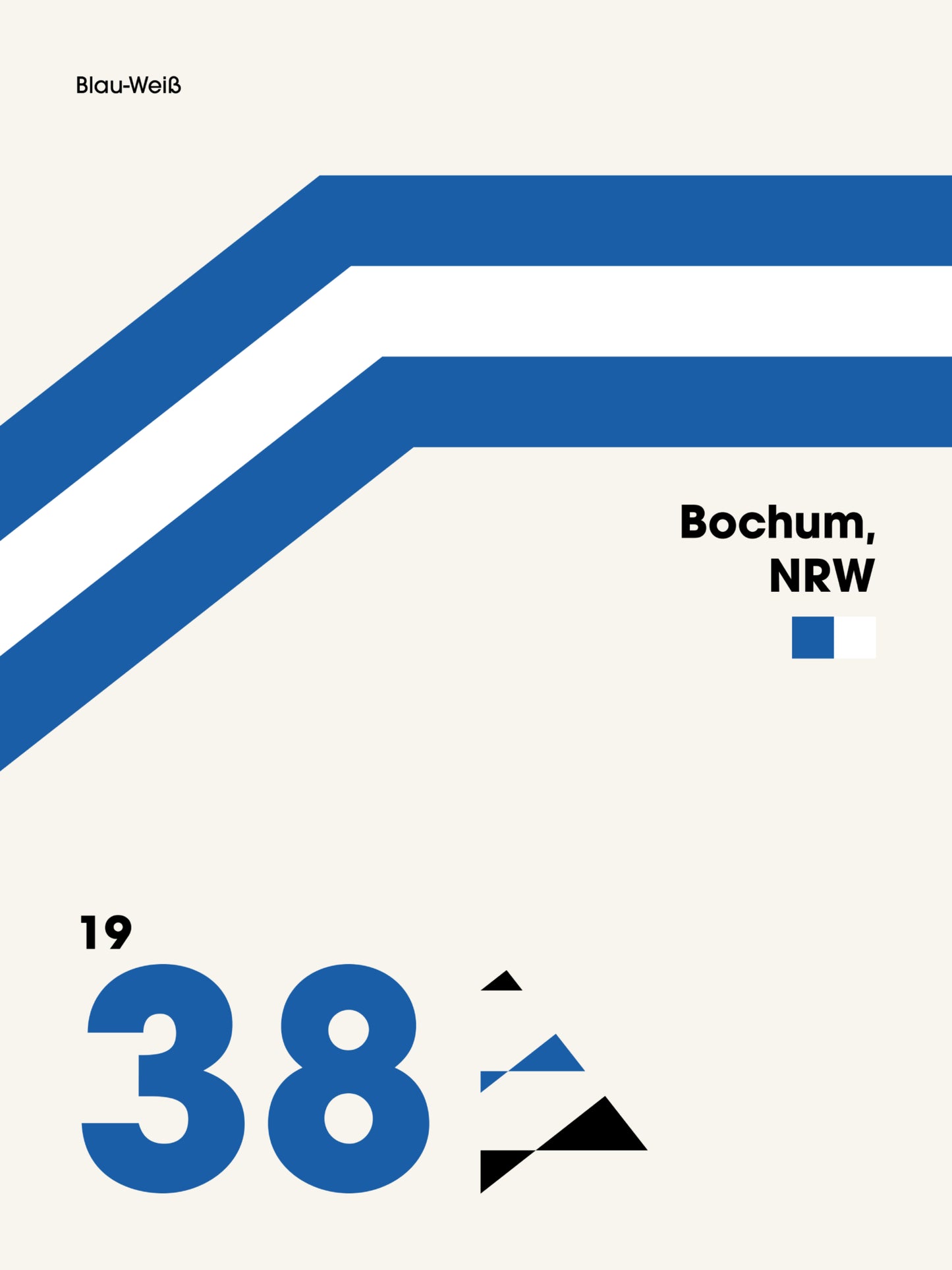 Bochum - "Heritage" Fußballposter