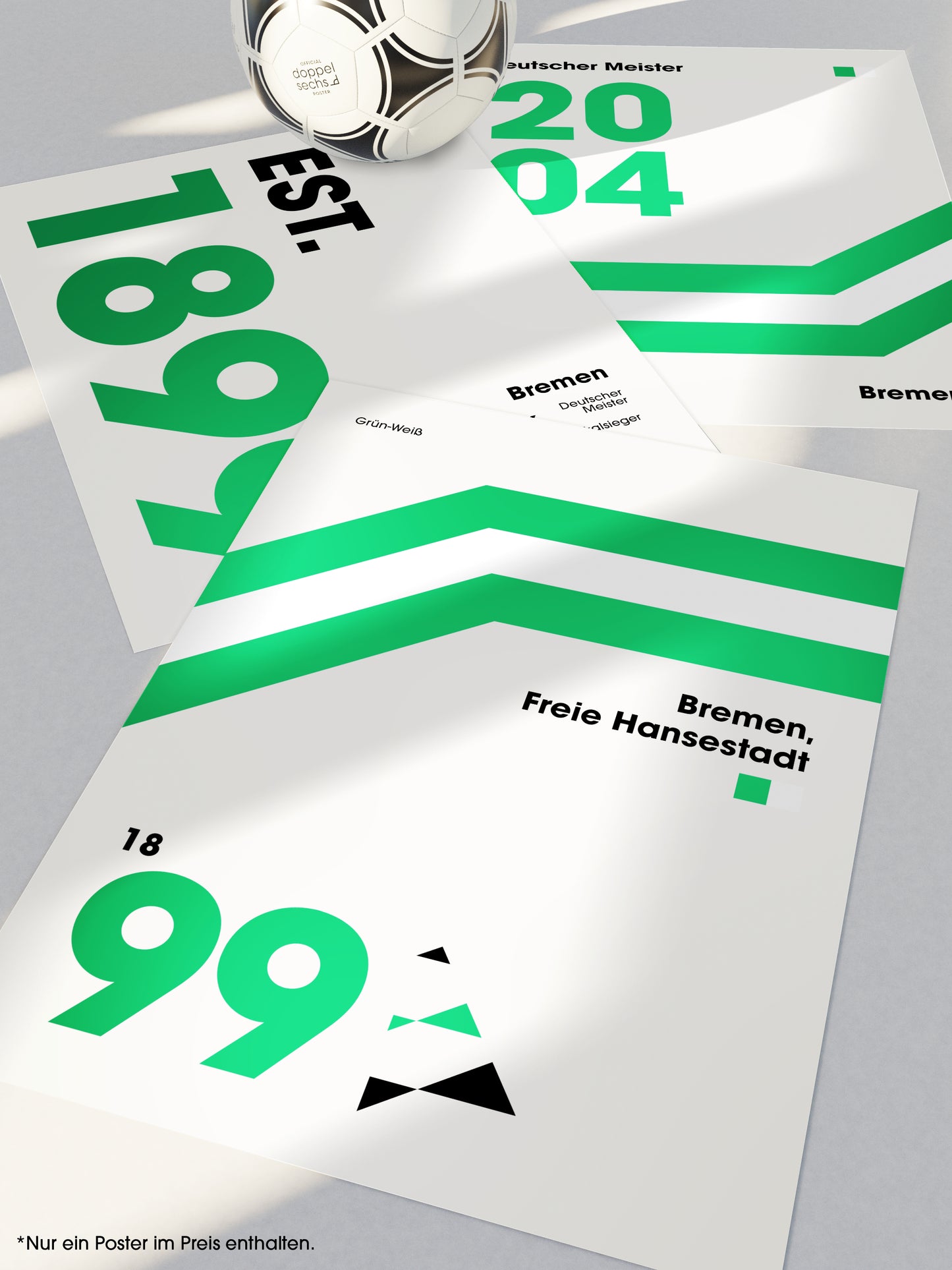 Bremen - "Established" Fußballposter