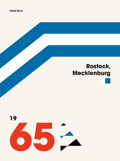 Rostock - "Heritage" Fußballposter