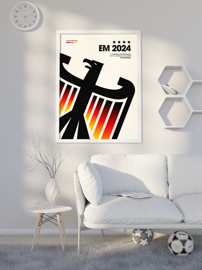 Deutschland - "Adler" EM-Special Fußballposter