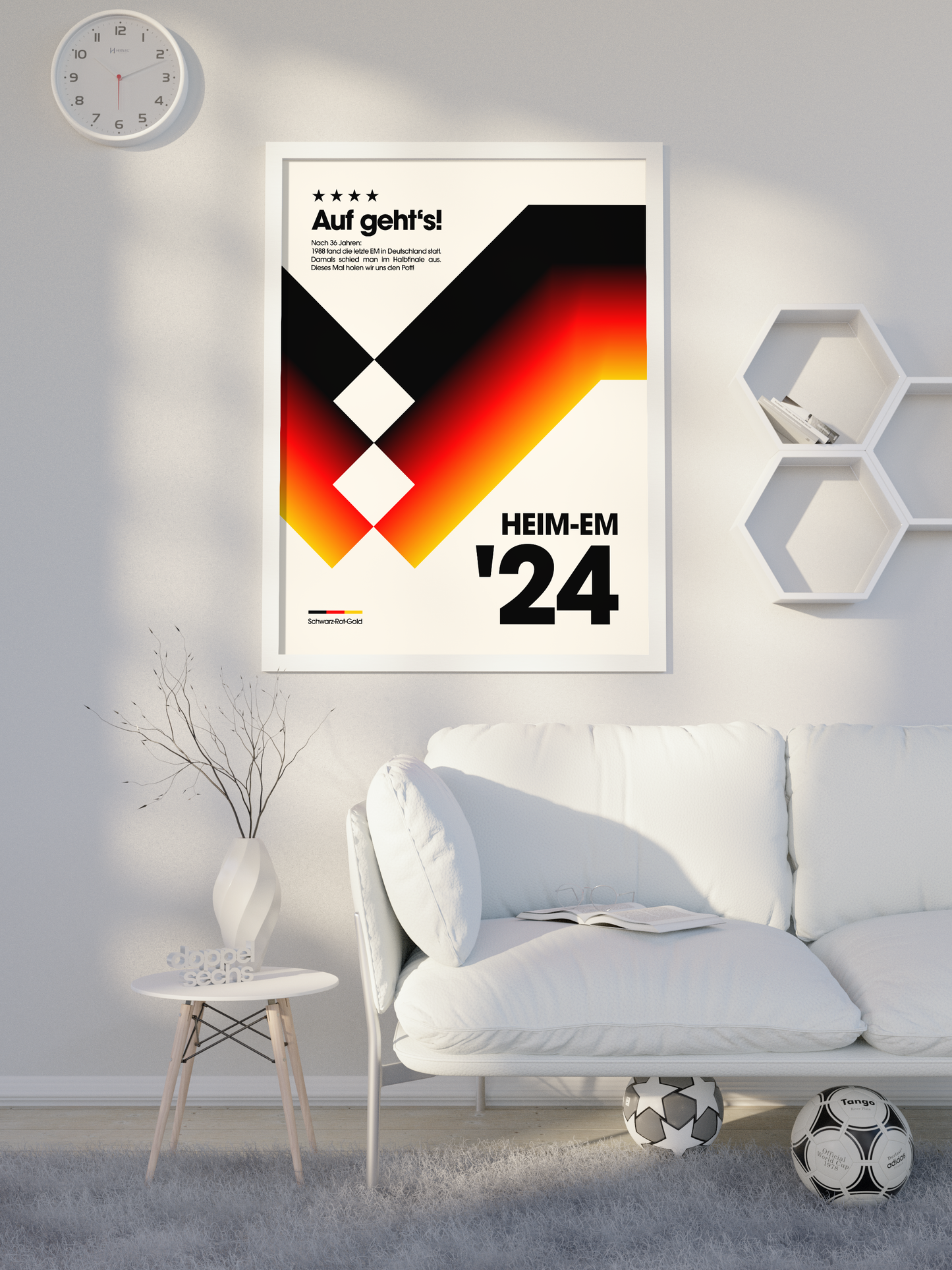 Deutschland - "Heritage" EM-Special Fußballposter