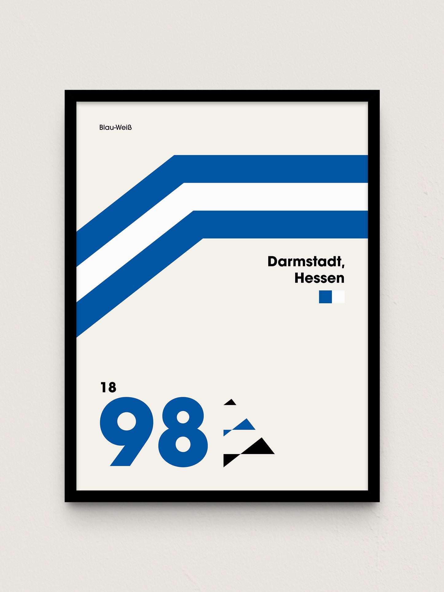 Darmstadt - "Heritage" Fußballposter