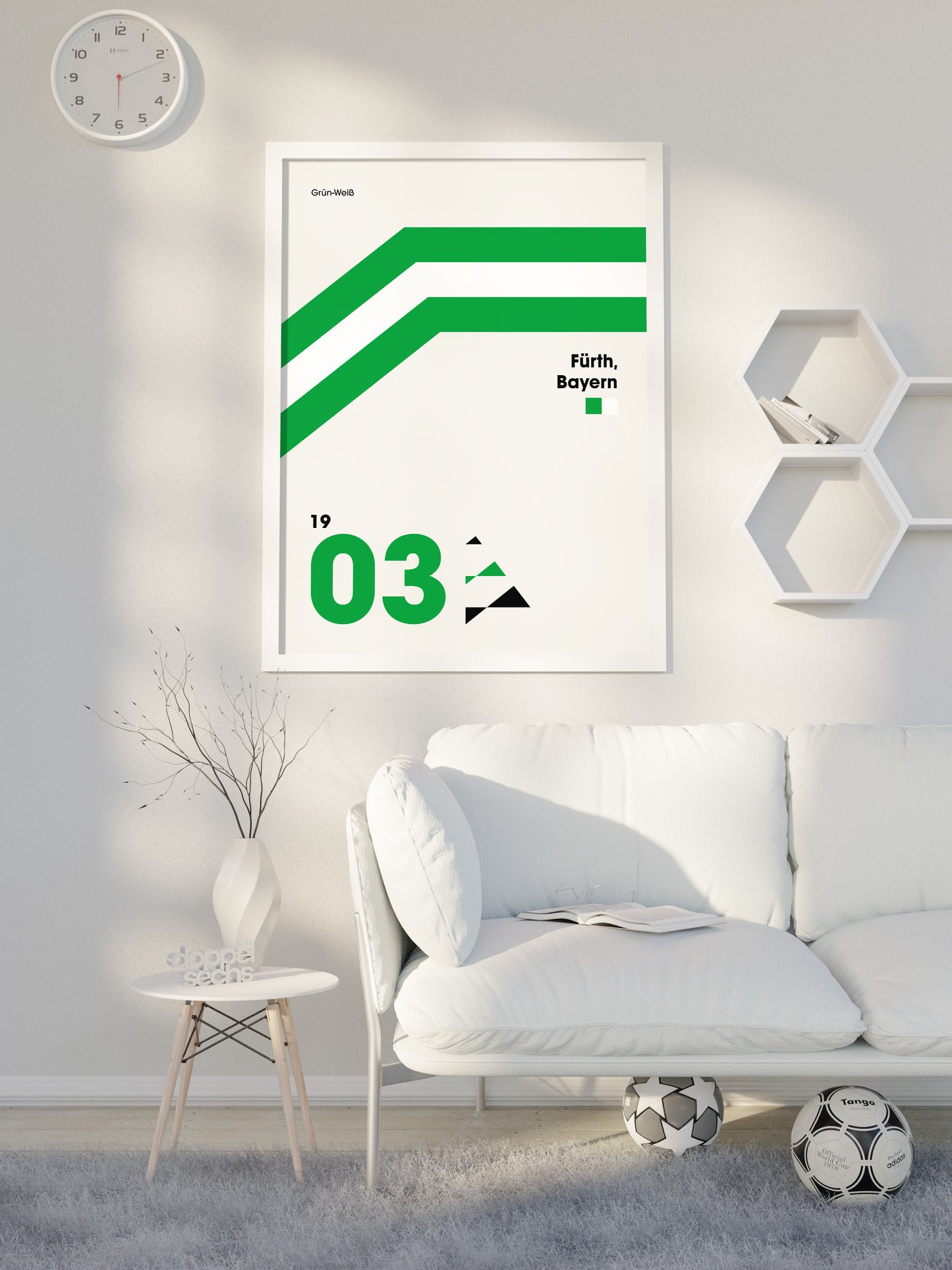 Fürth - "Heritage" Fußballposter