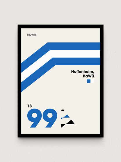 Hoffenheim - "Heritage" Fußballposter