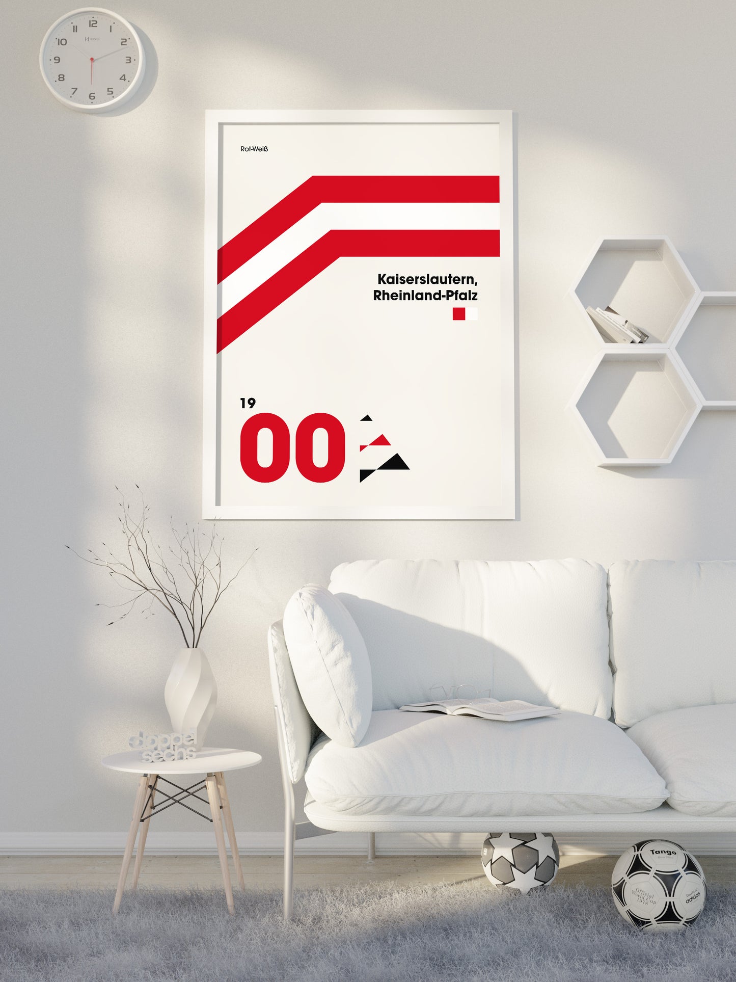 Kaiserslautern - "Heritage" Fußballposter